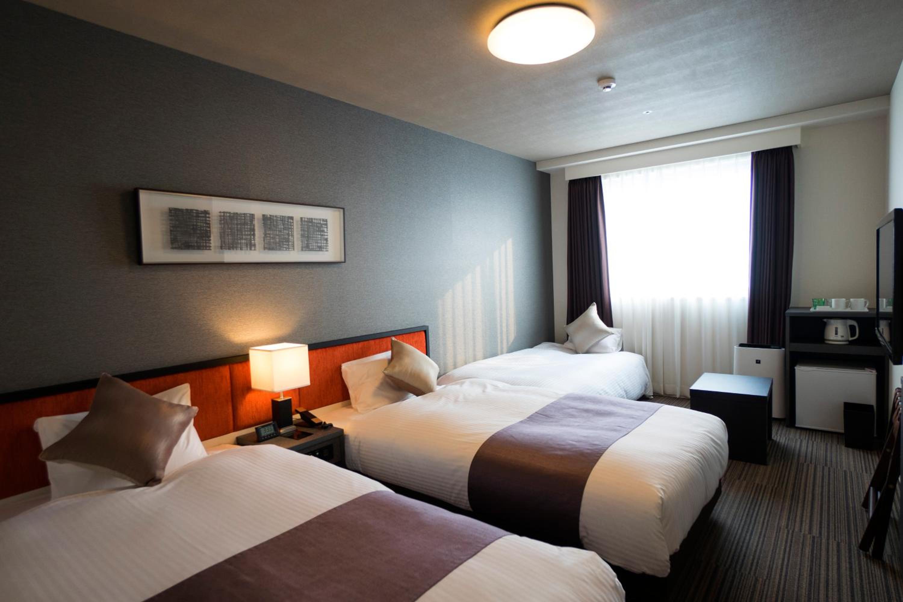 Moderate Twin Room for 3 People - Non-Smoking