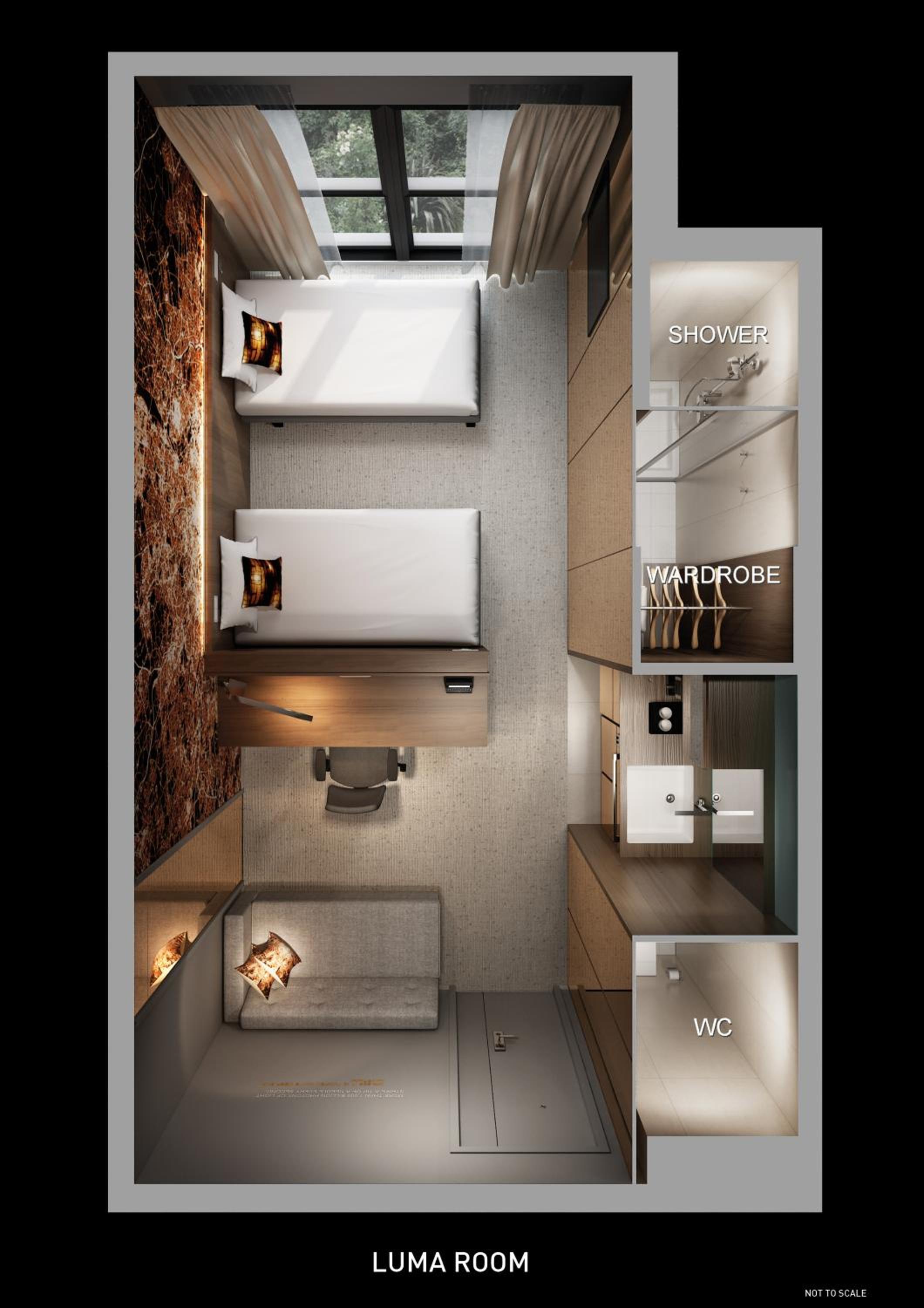 Luma Twin room photo 3