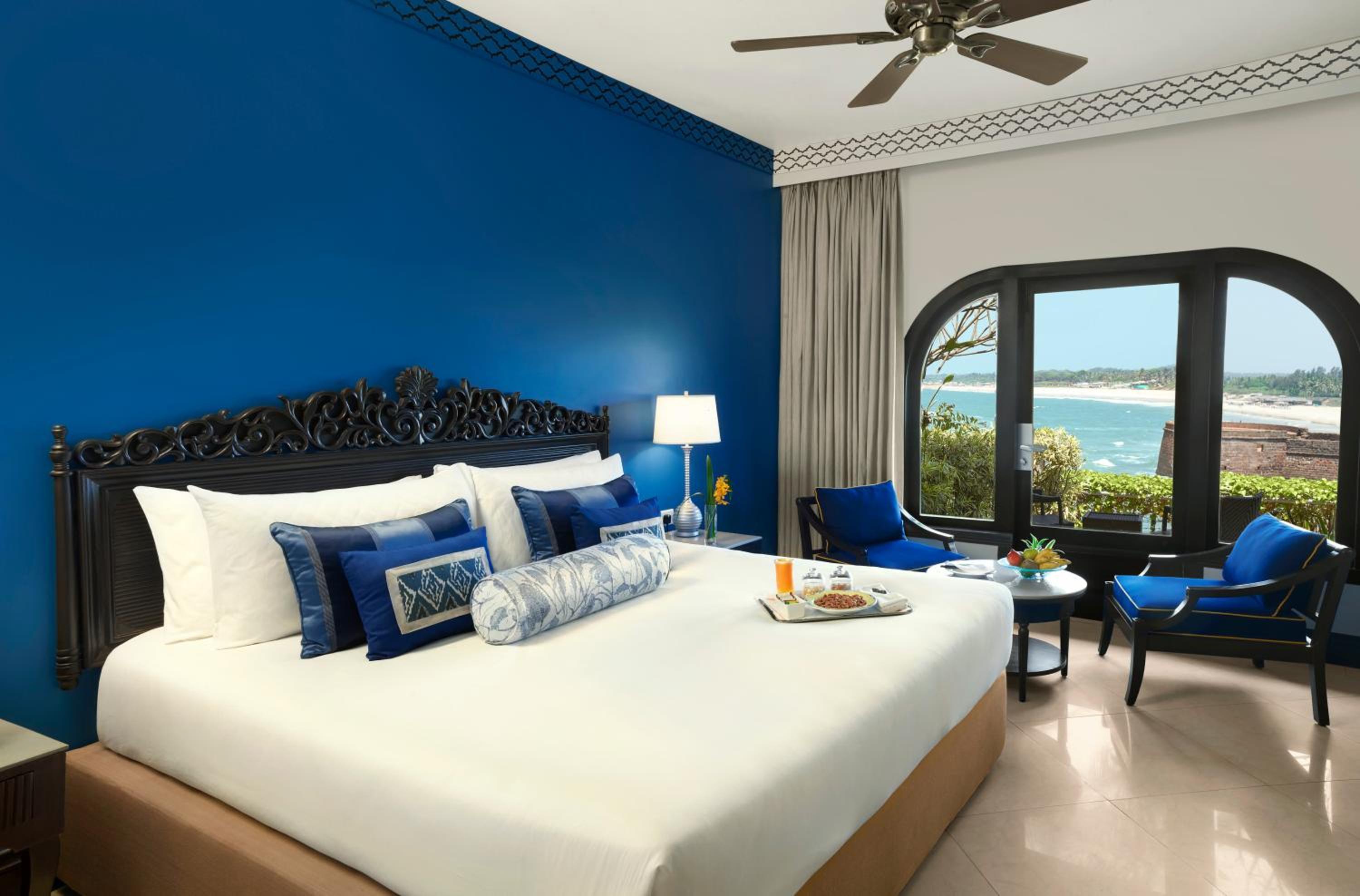 Deluxe Room Sea View with Sitout - King Bed - 15% Discount on Food & Beverages, SPA