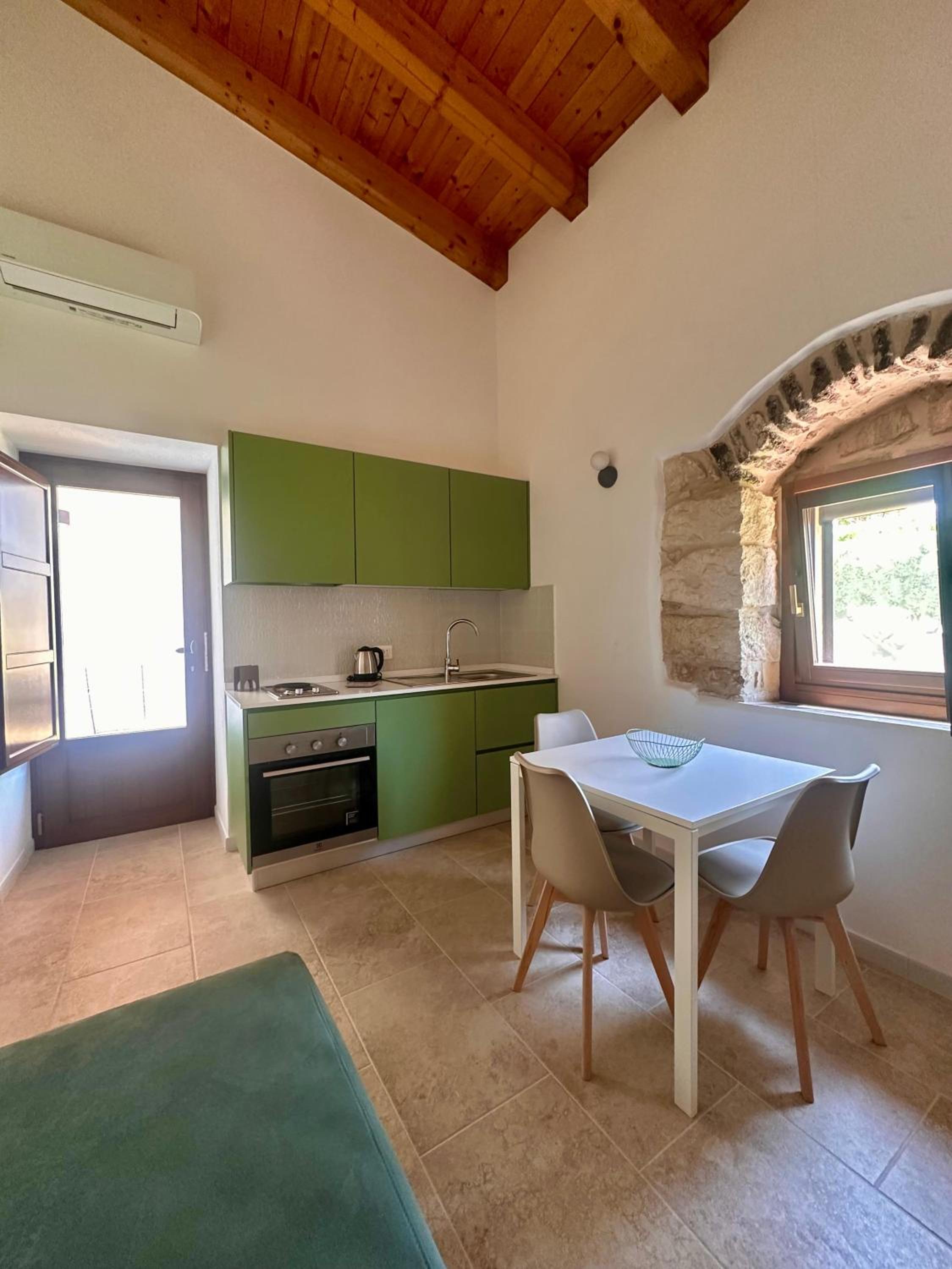 One-Bedroom Apartment with Garden View