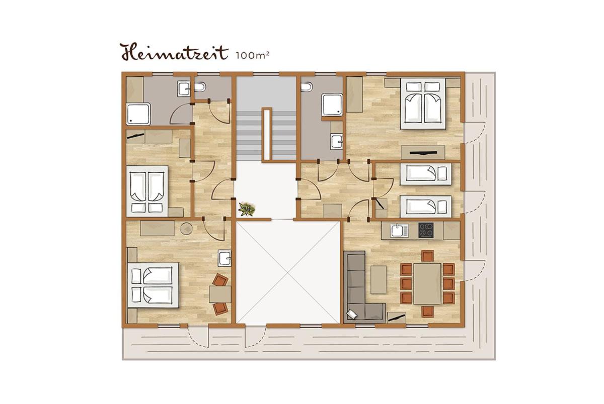 Four-Bedroom Apartment with Balcony – Annex First Floor photo 3