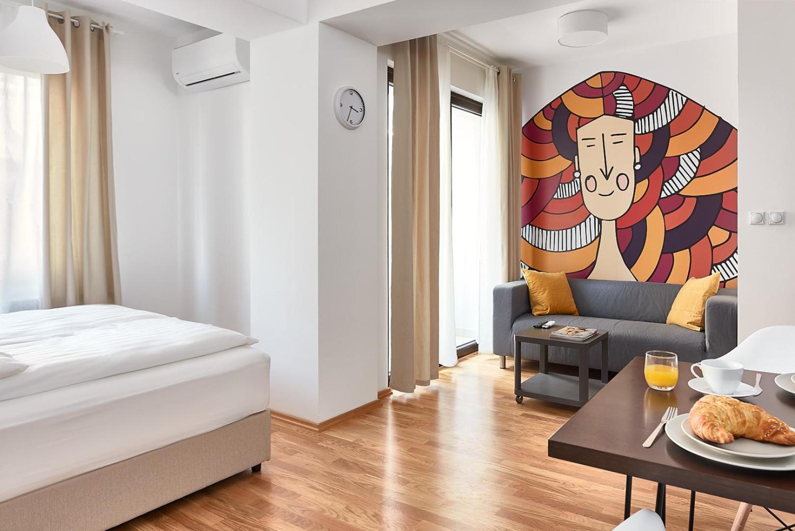 Studio Apartment with Balcony (2 Children + 1 Child) photo 1