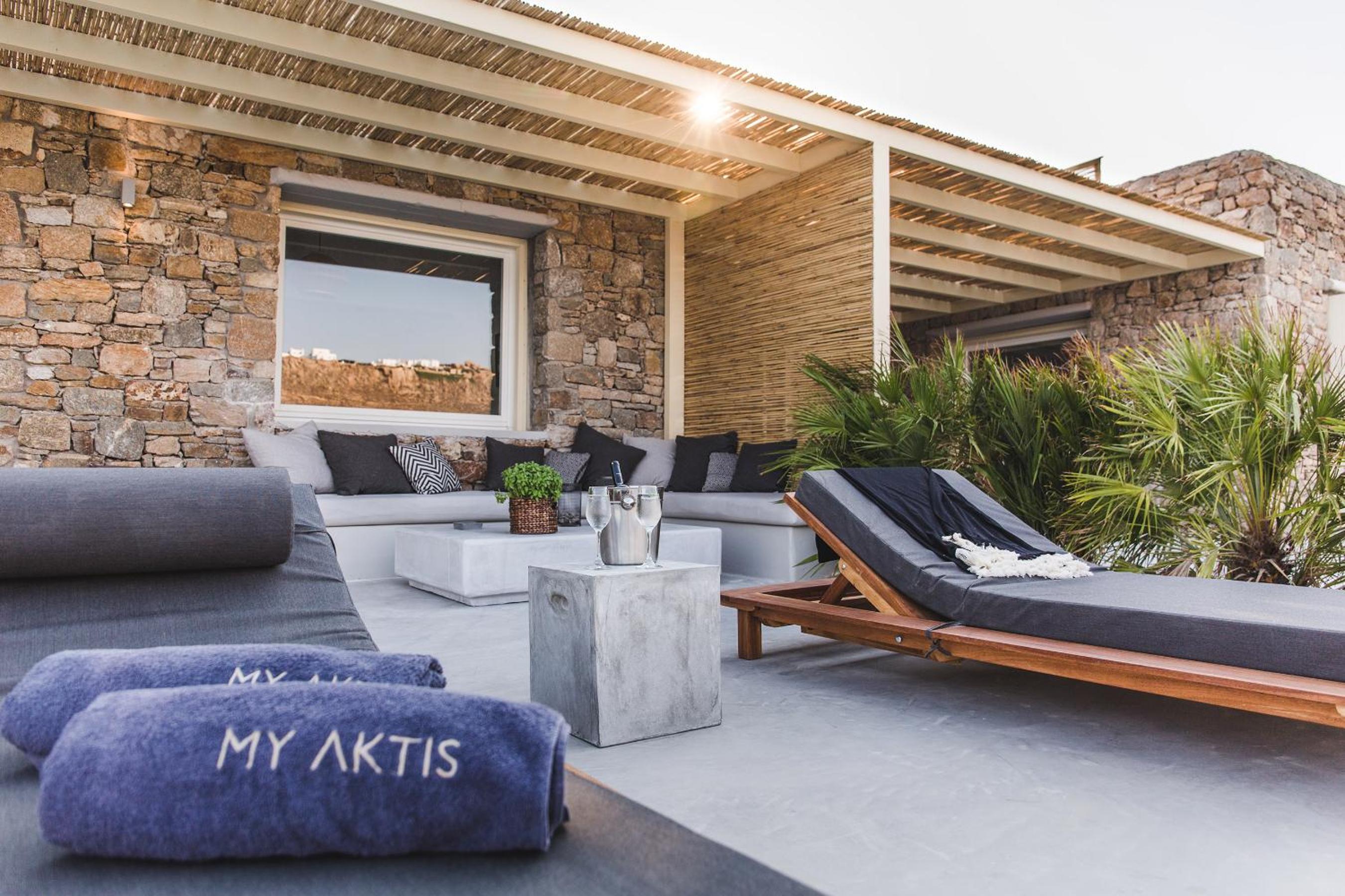 Two-Bedroom Villa with Shared Pool and Sea View