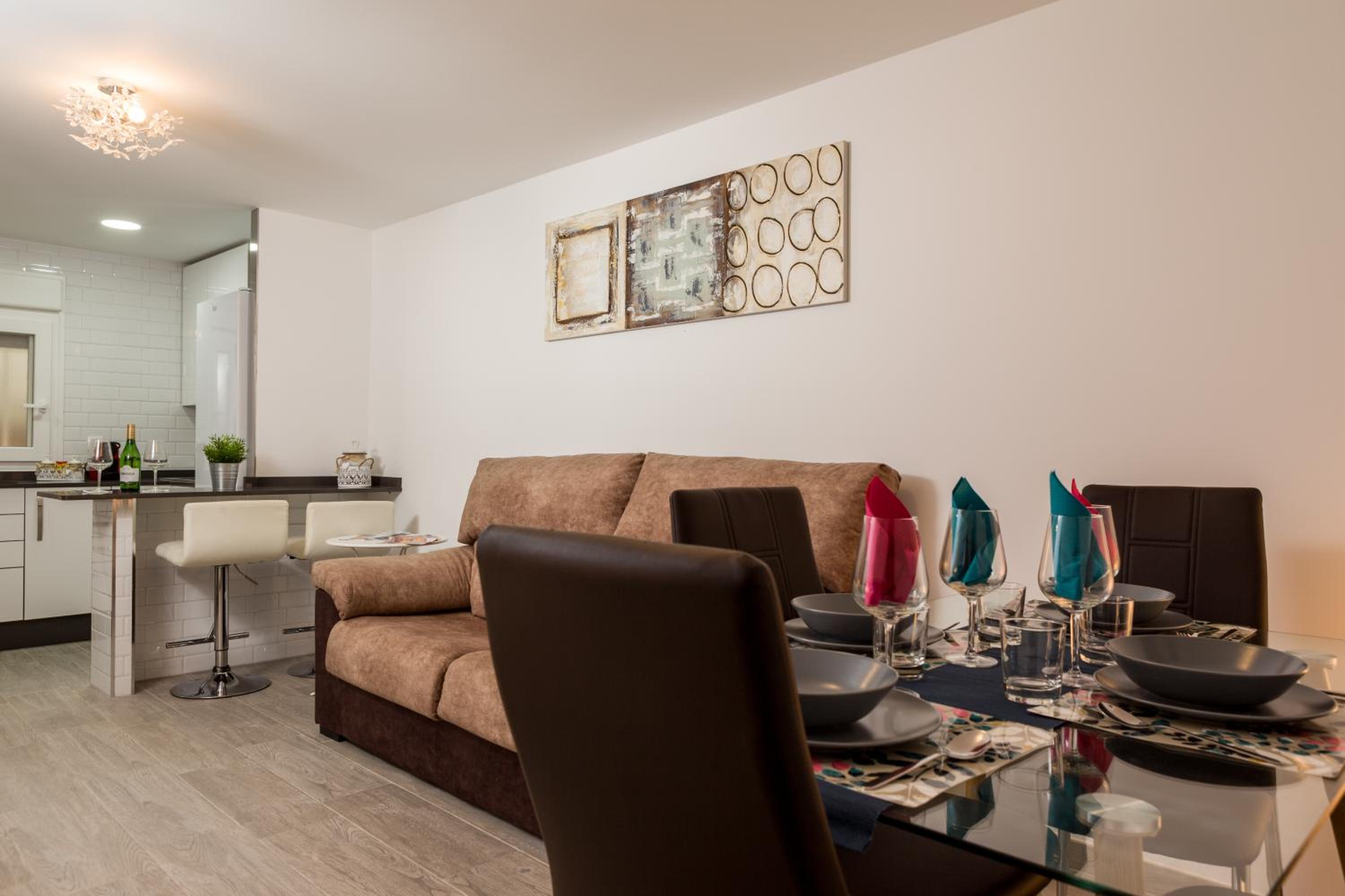 Apartamento de dos habitaciones