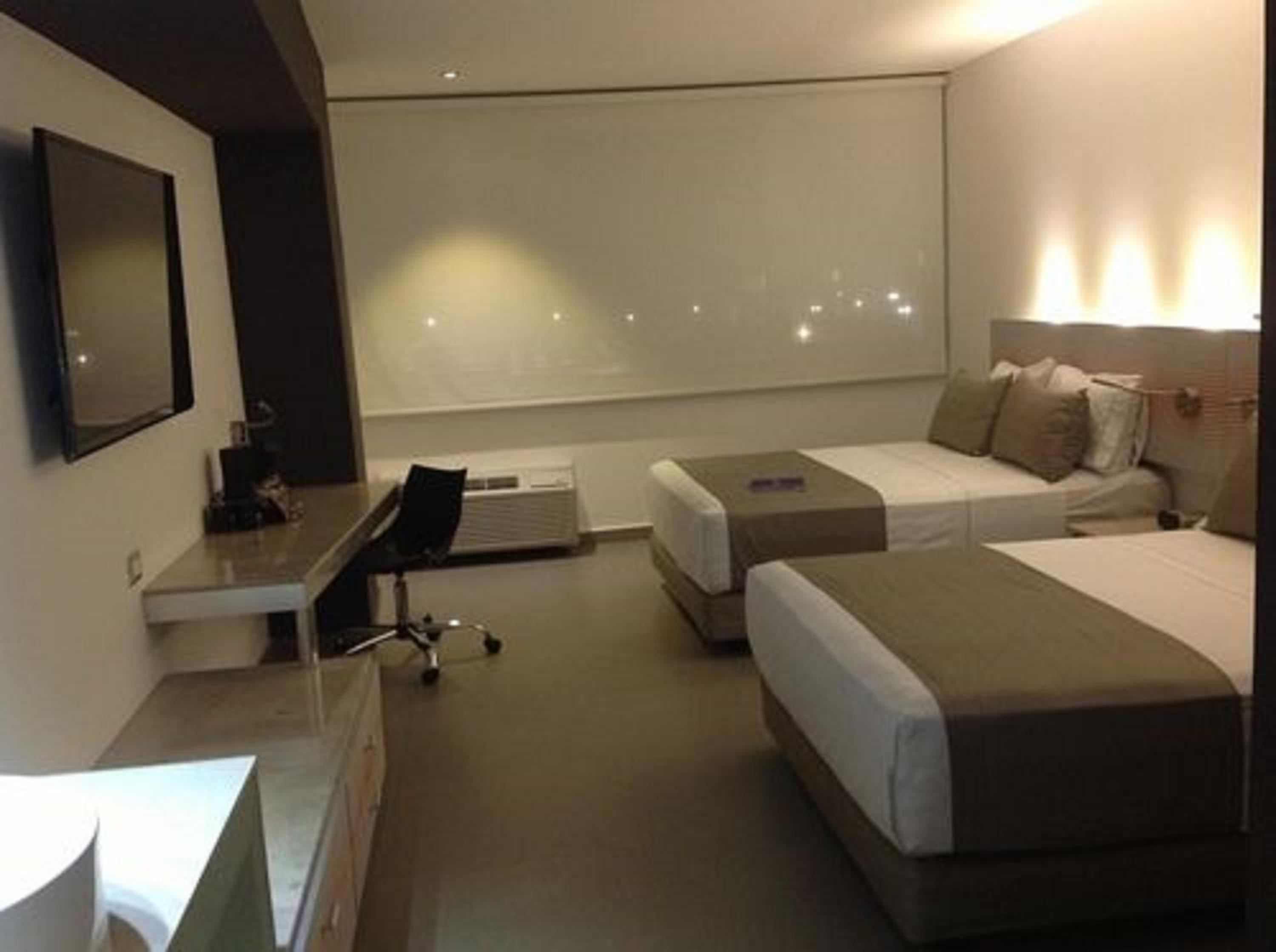 Double Room with Two Double Beds With Street View