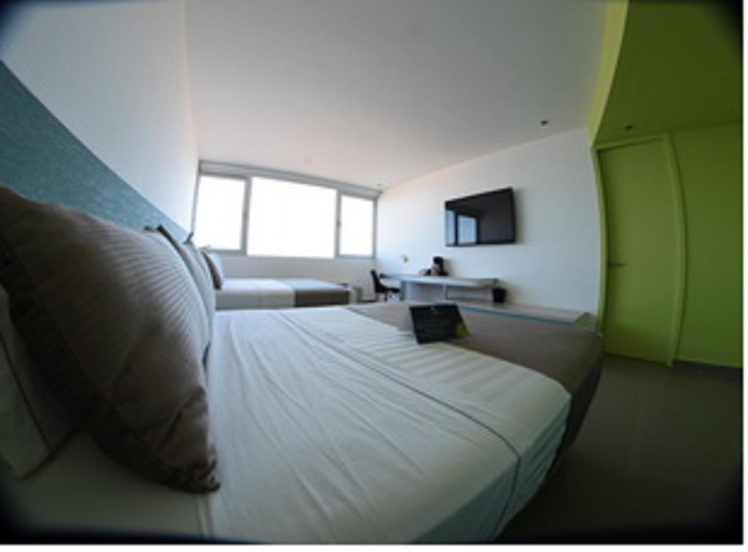 Double Room with Two Double Beds with Beach View