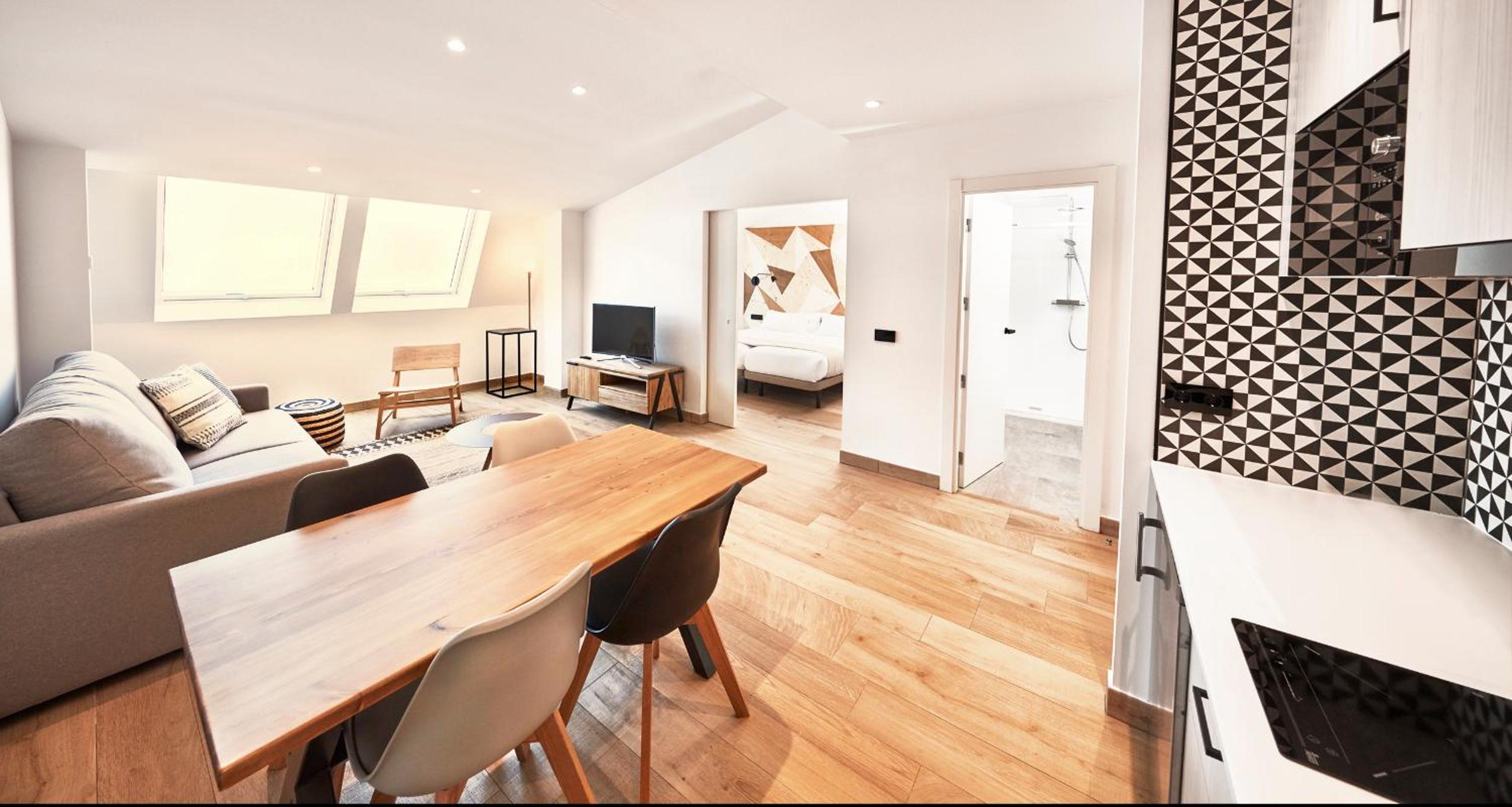 Apartamento de un dormitorio (5 adultos)