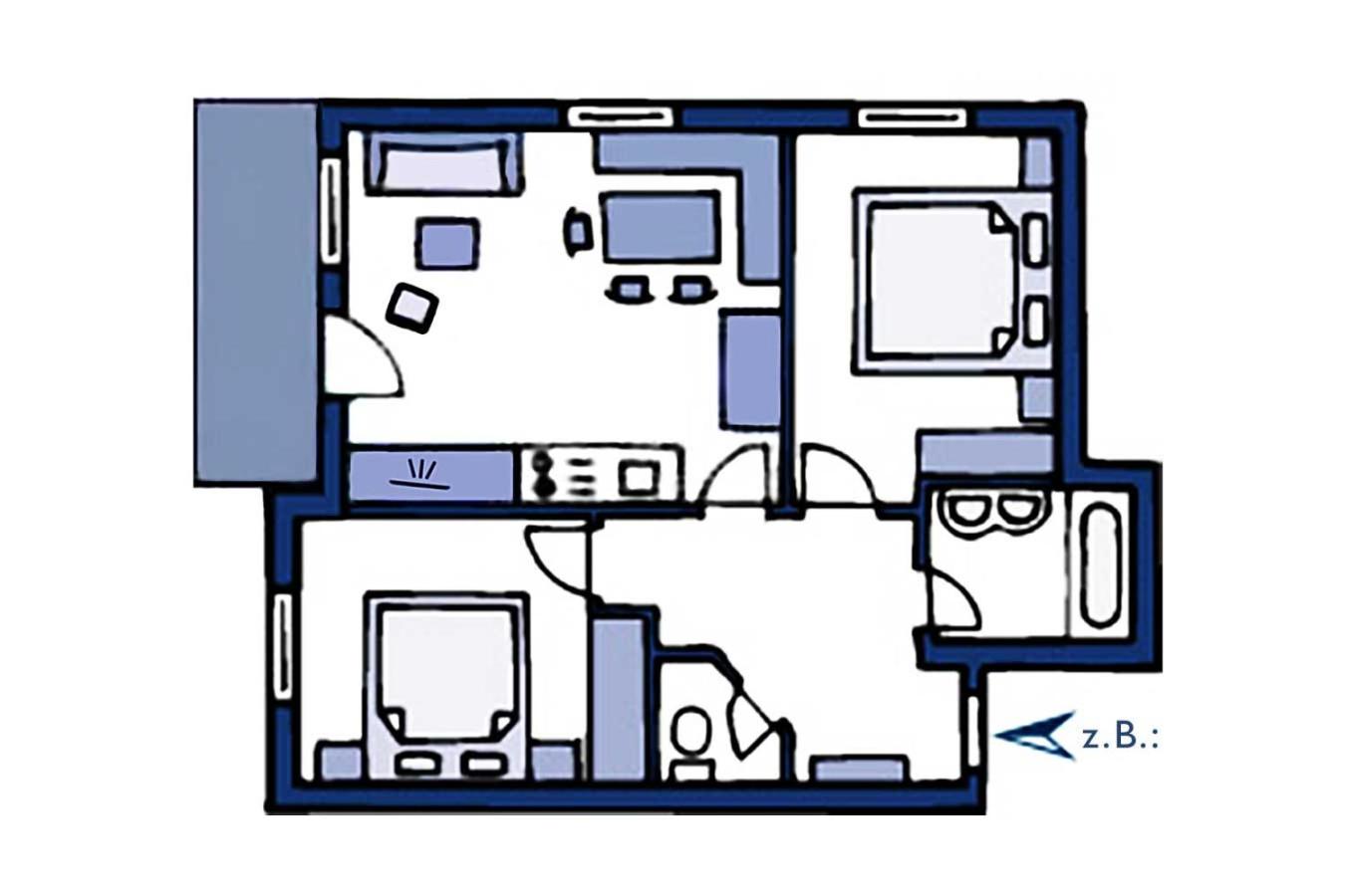 Two-Bedroom Apartment photo 2
