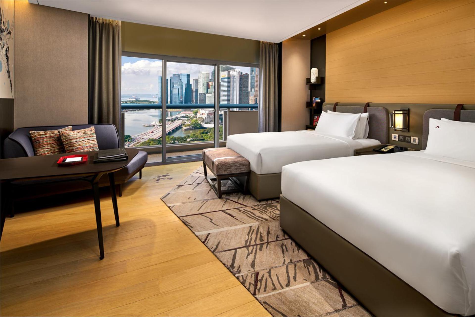Premier Marina Bay, 2 Doubles, Balcony, Marina Bay View