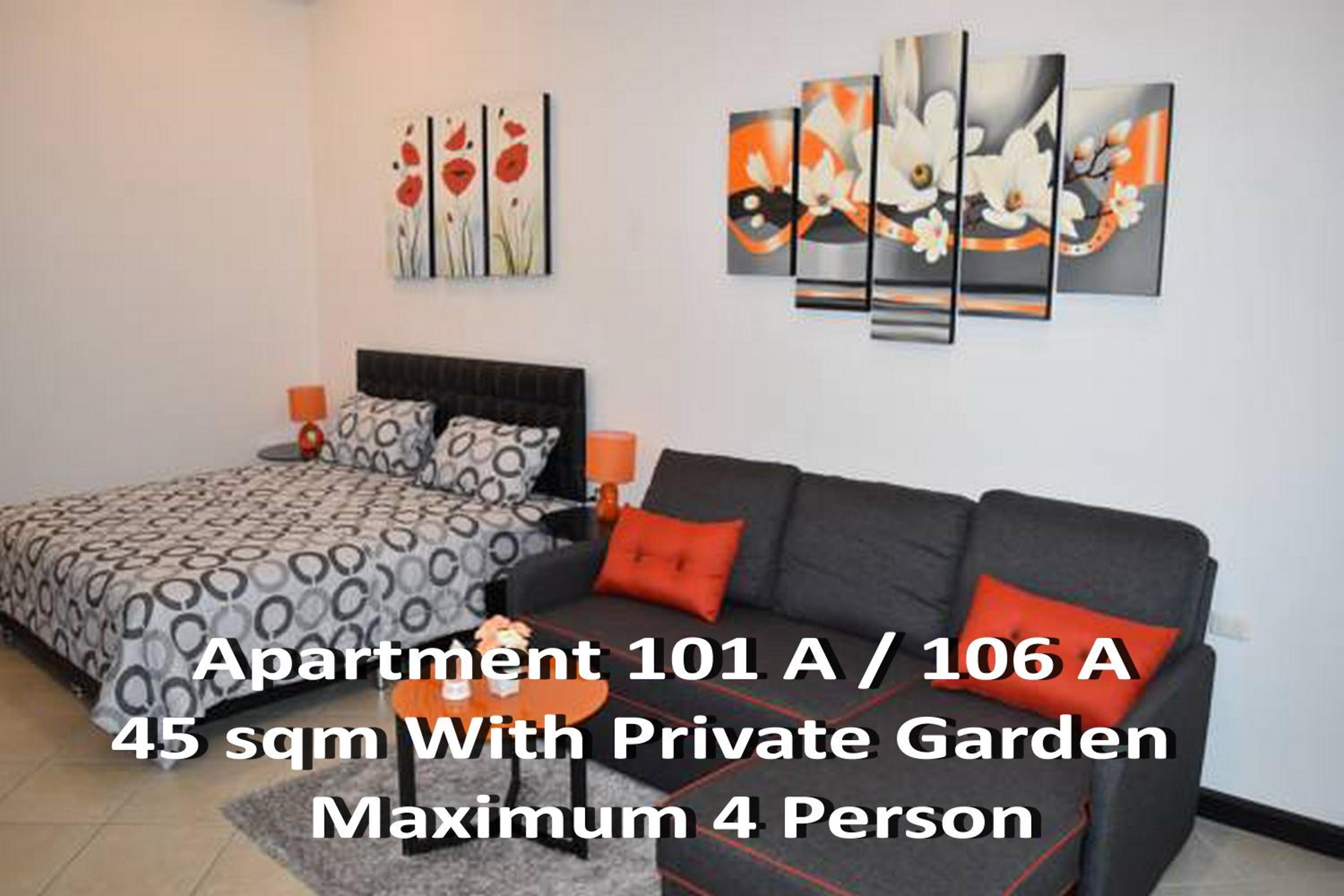 Deluxe Apartment with Private Garden - 101A