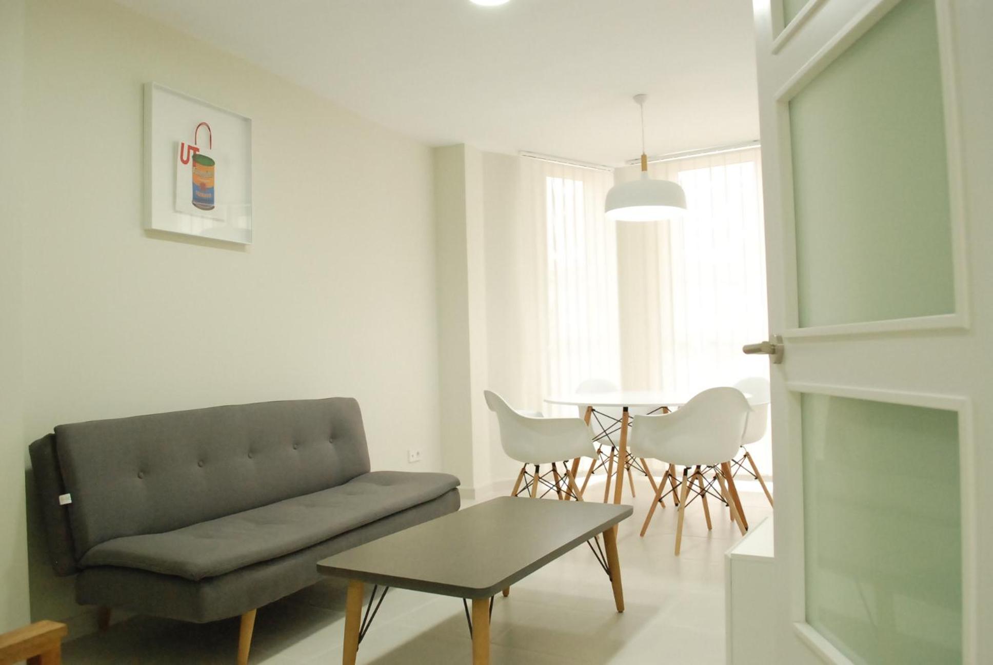 Apartamento de dos habitaciones