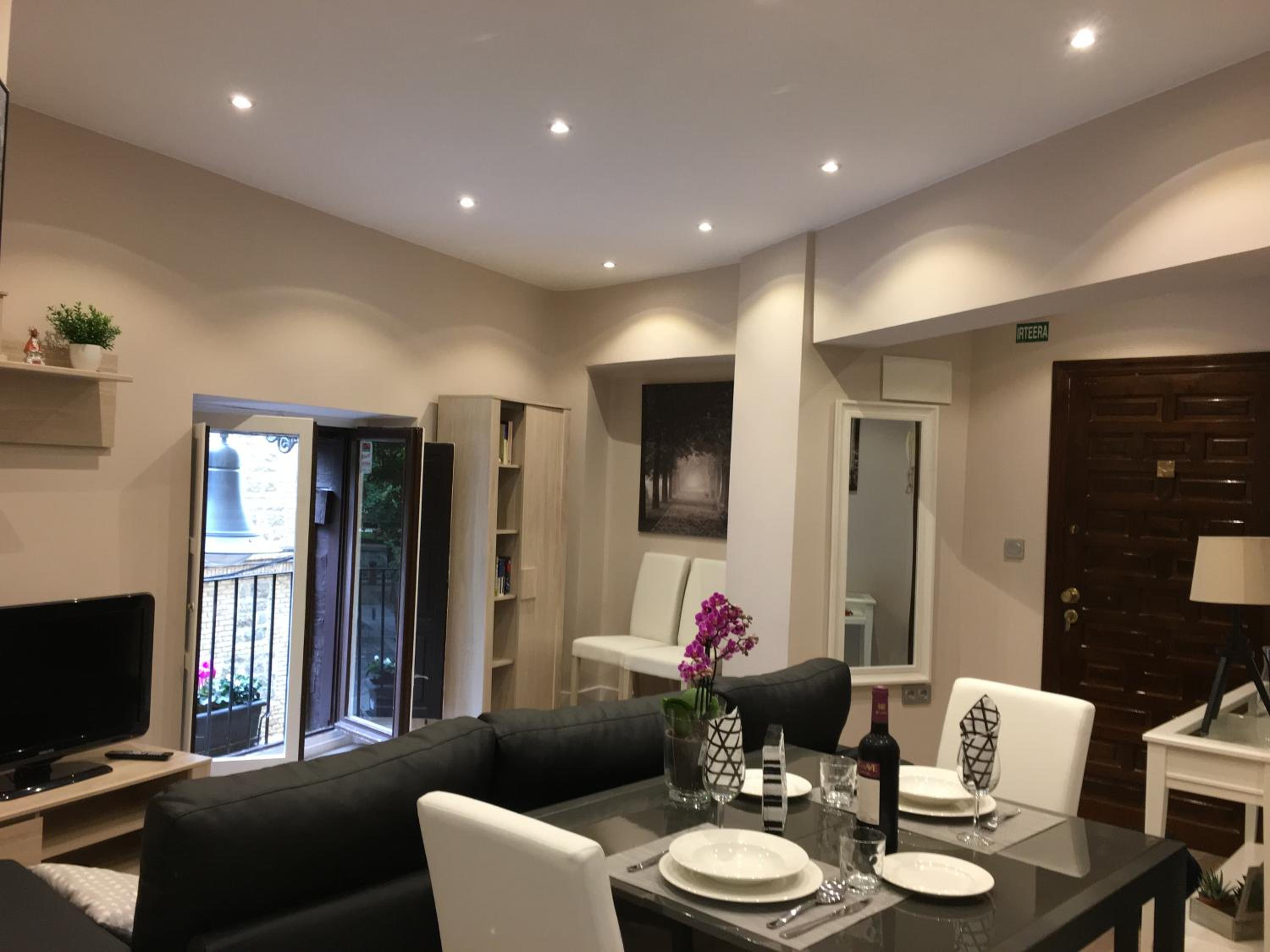 Apartamento con vista al jardín