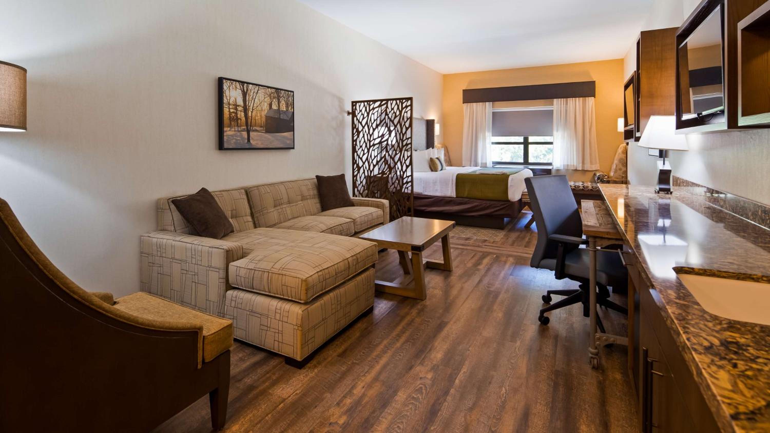 Large King Suite - Non-Smoking photo 2