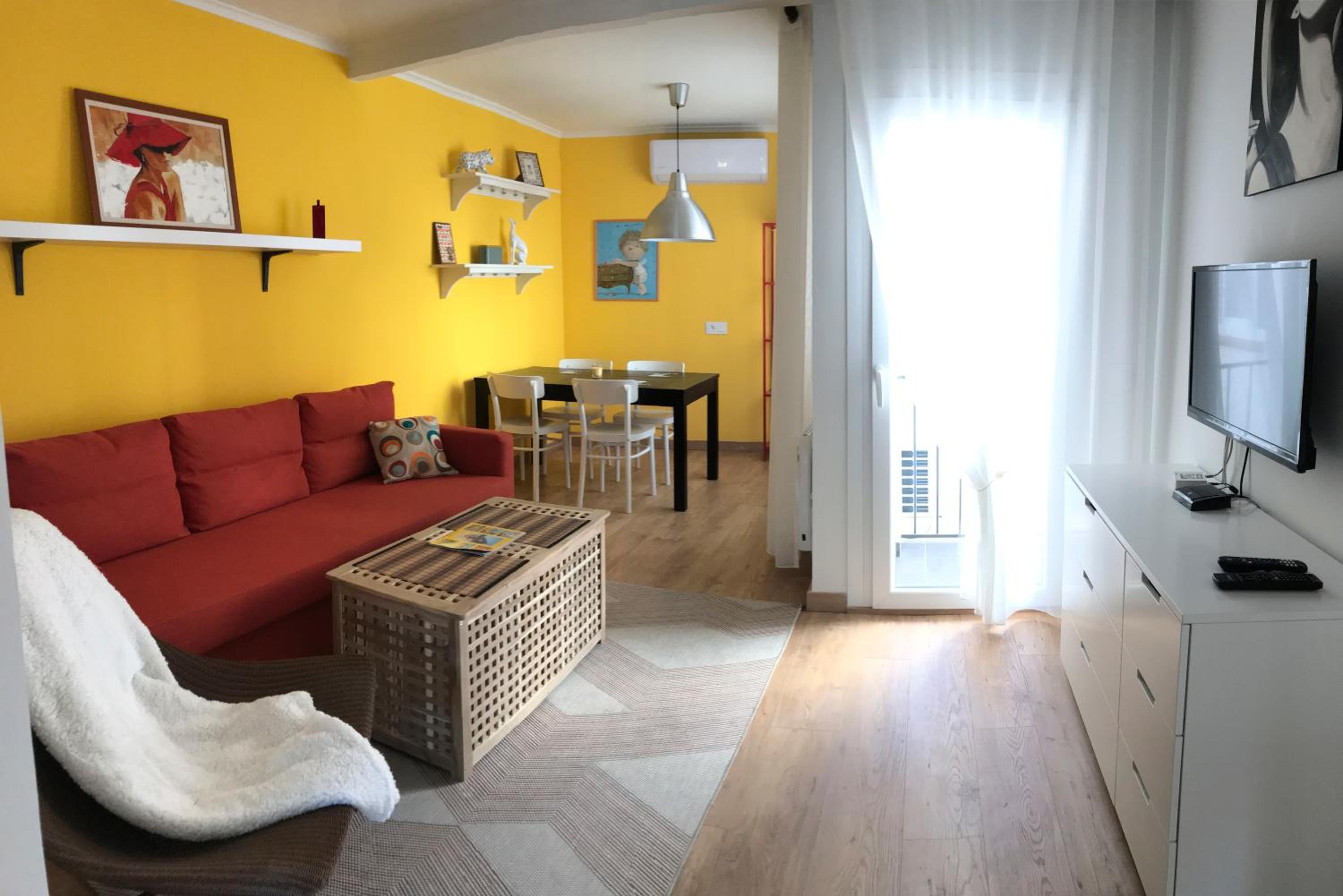 Apartamento de dos habitaciones