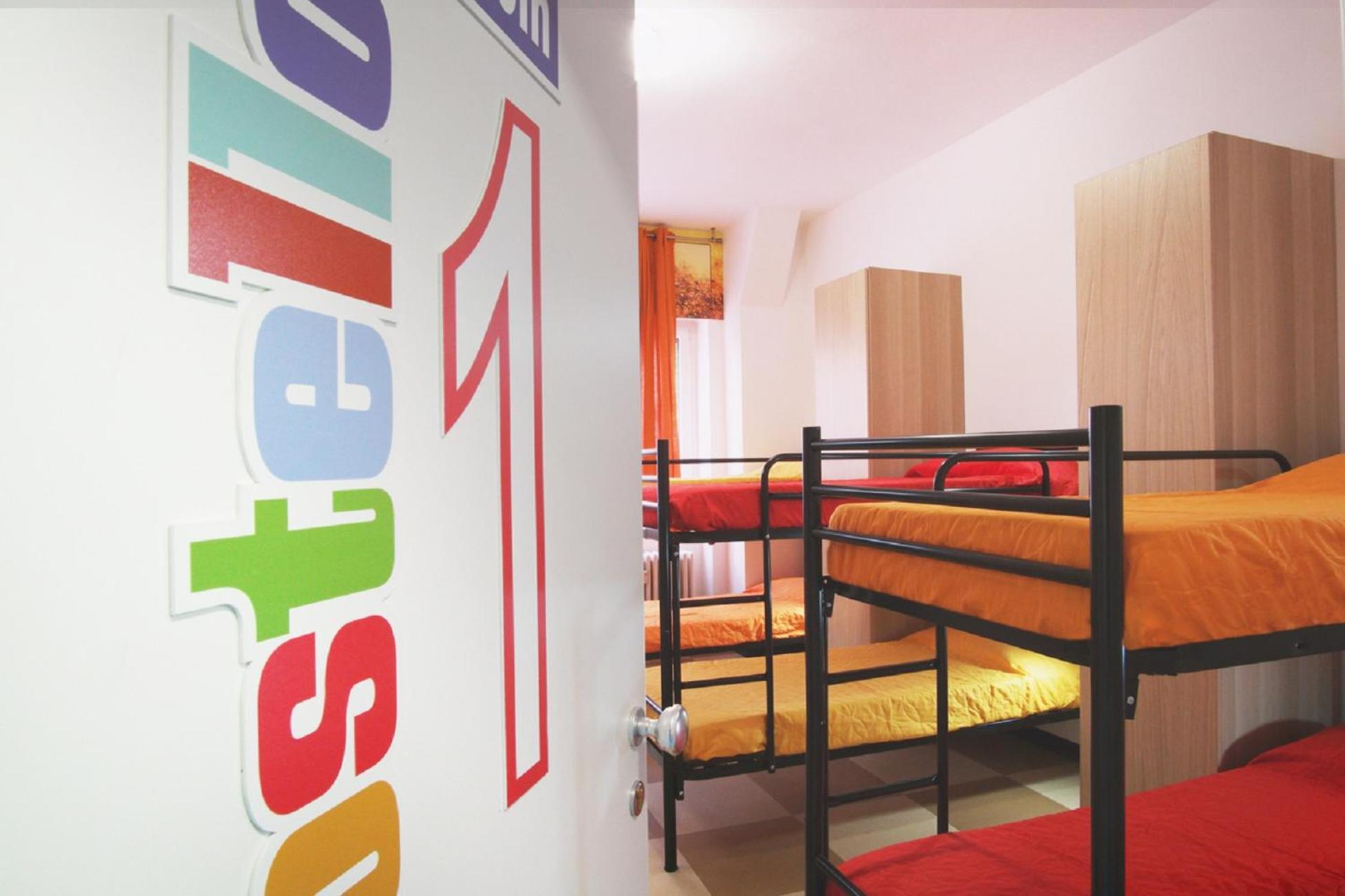 Bed in 6-Bed Male Dormitory Room