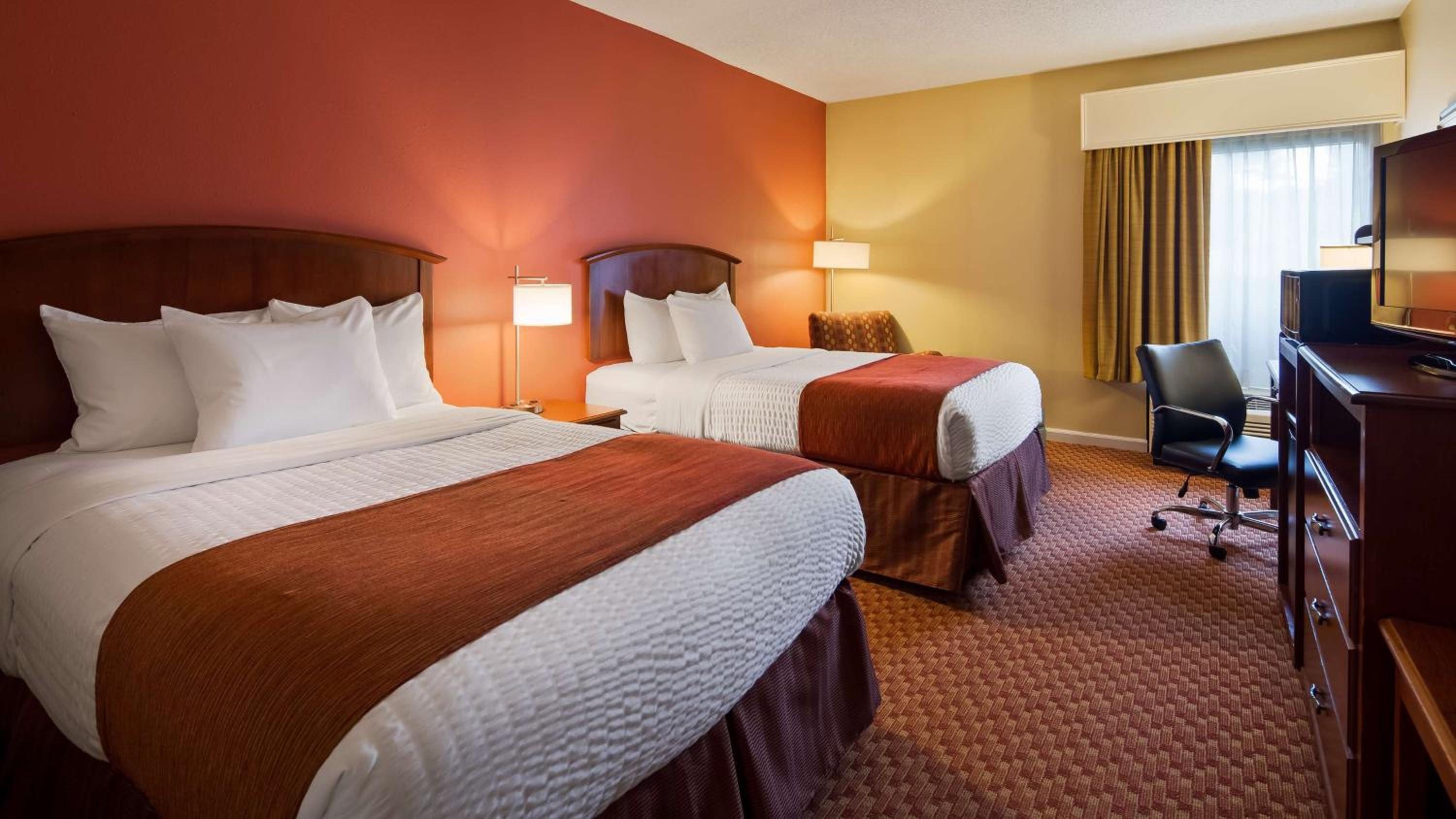 Double Room with Two Double Beds with Exterior Access - Non-Smoking - Photo 4