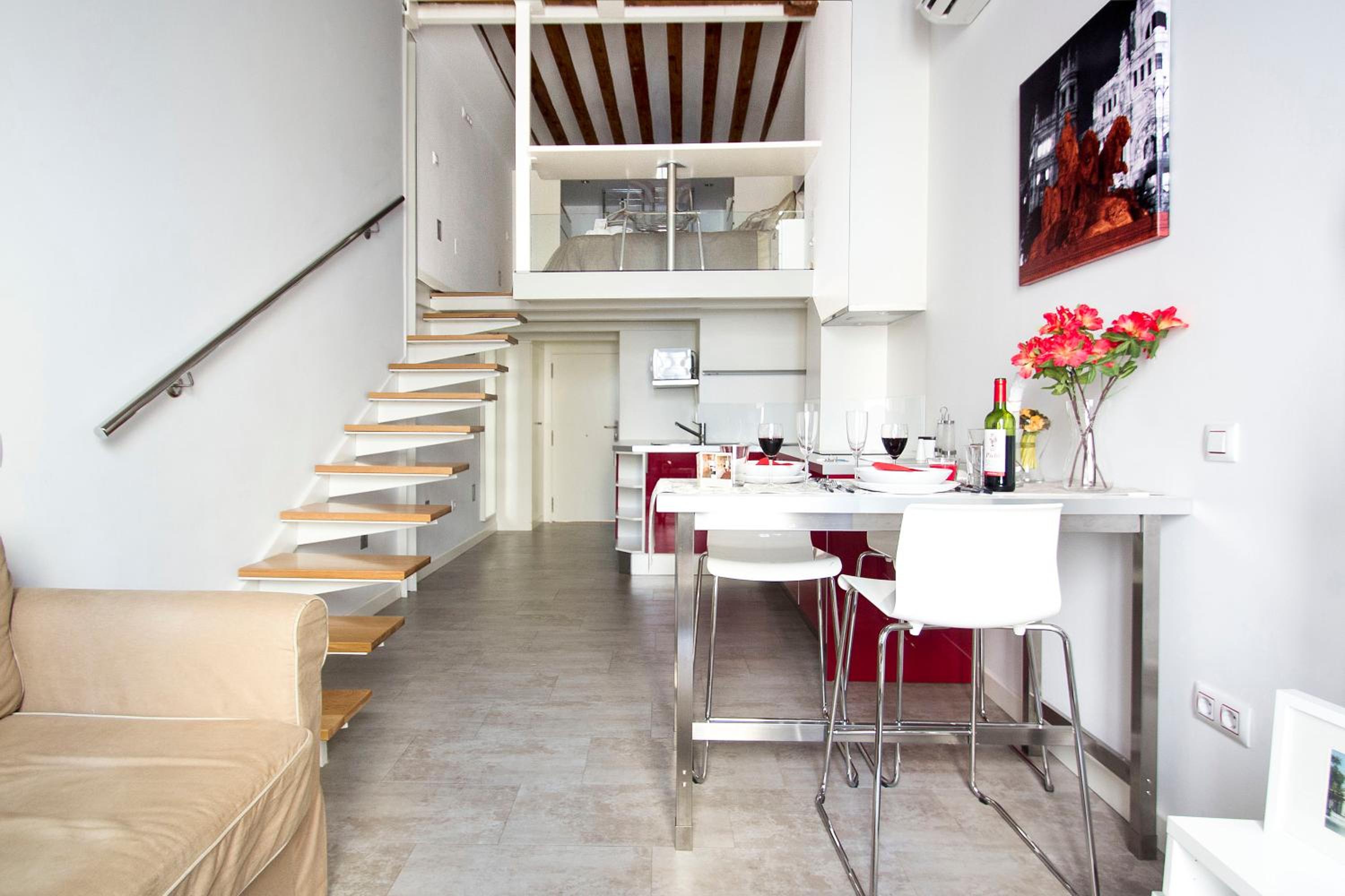 Apartamento con Balcón