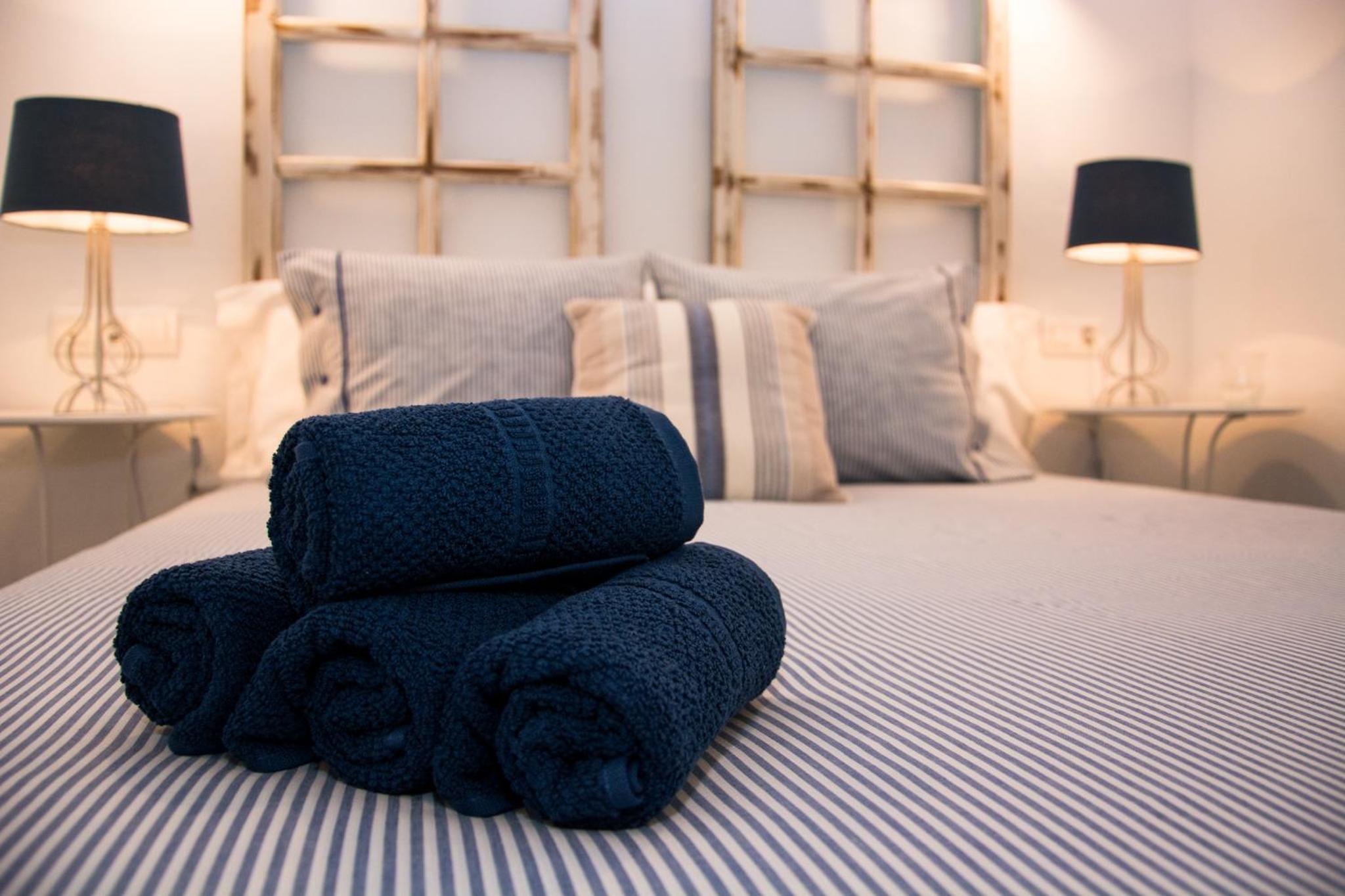 Apartamento con vista al jardín
