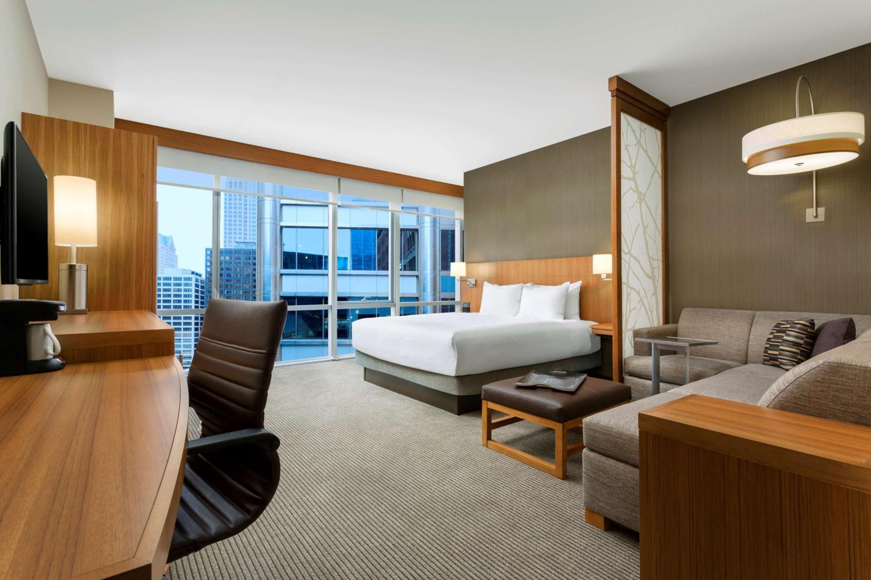Specialty King Room with Sofa Bed and Roll-in Shower - Disability Access