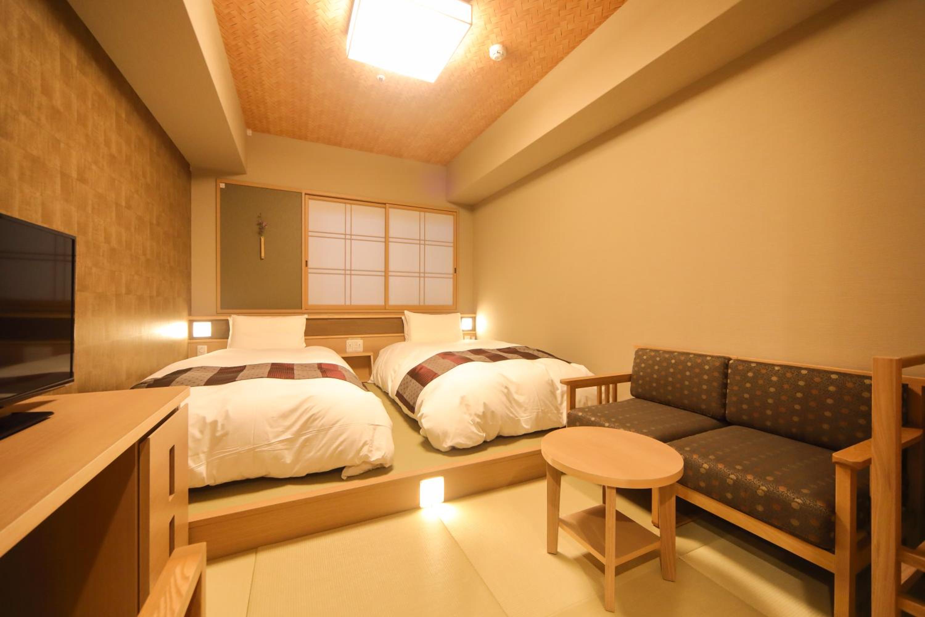 Economy Twin Room with Tatami Floor without Cleaning Service