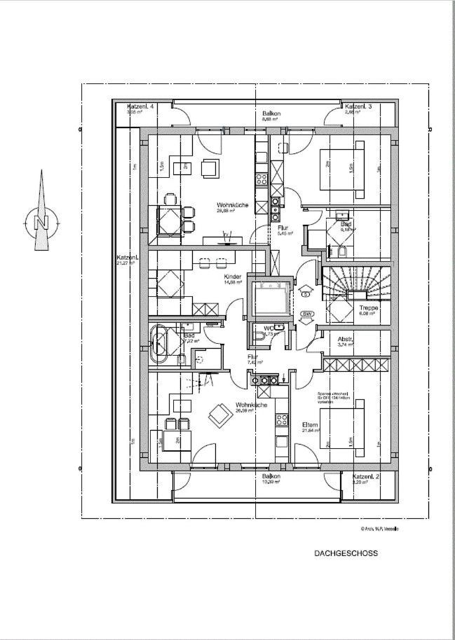 Two-Bedroom Apartment with Balcony photo 1