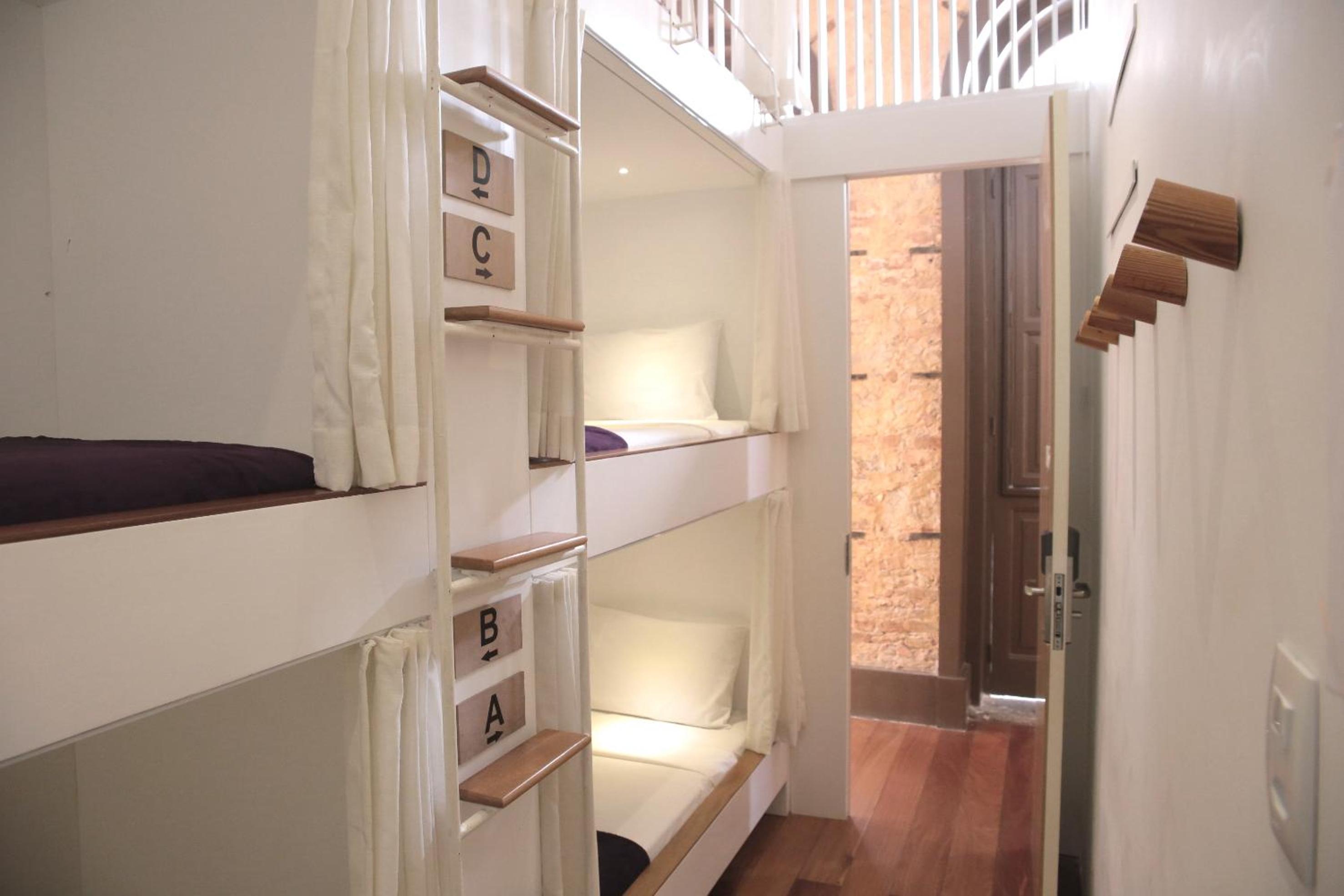 Bed in 6-Bed Male Dormitory Room