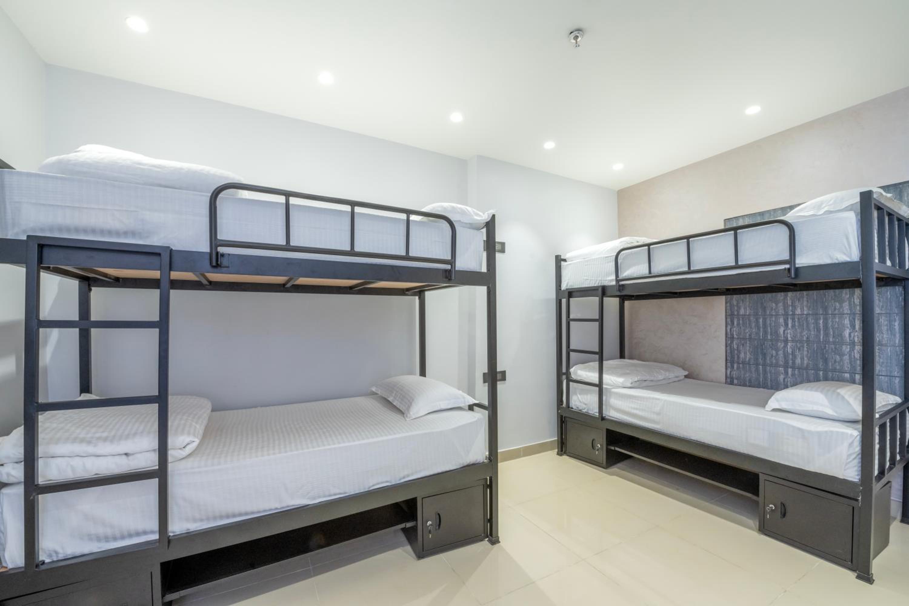 Bed in 4-Bed Male Dormitory Room
