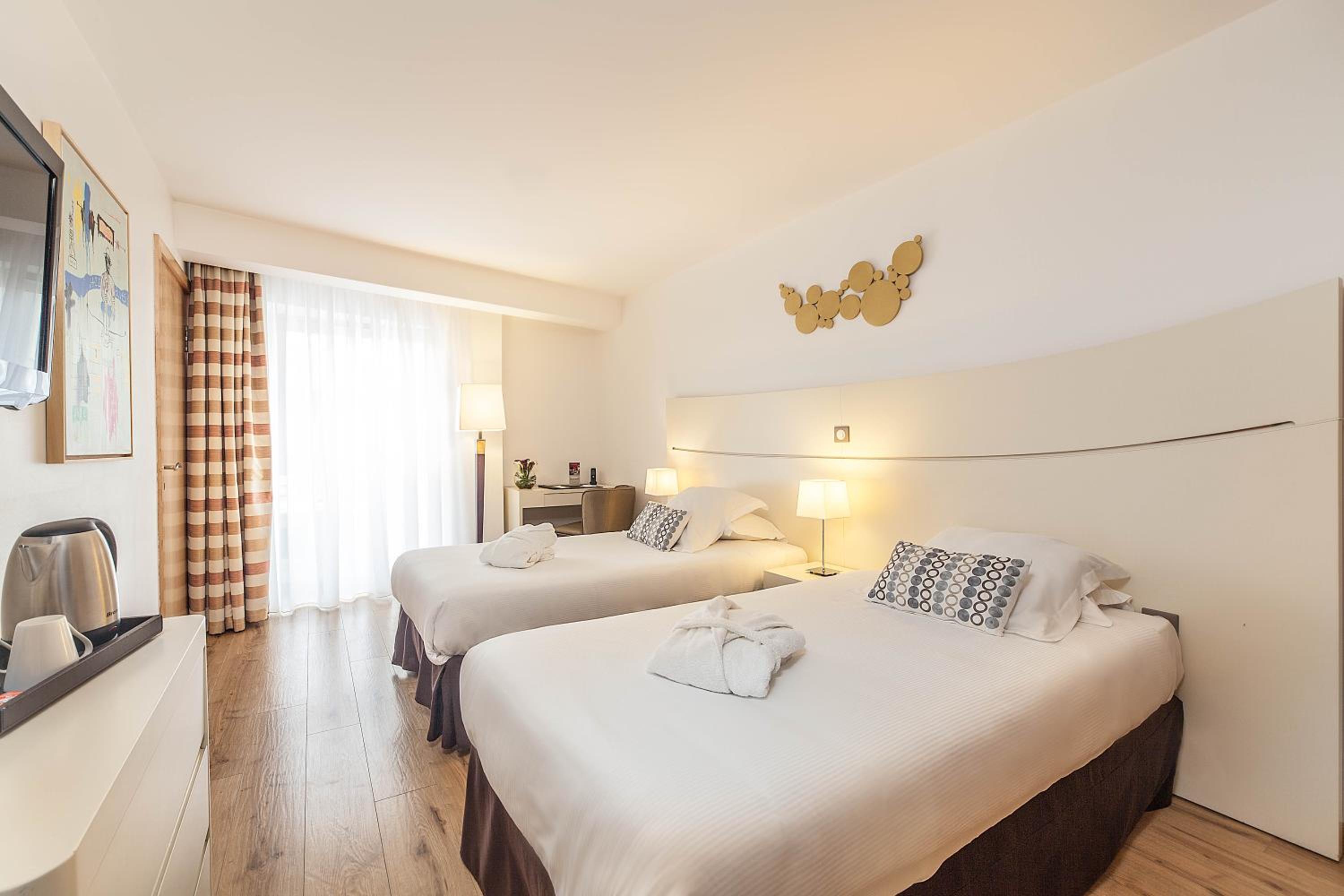 Chambre Double ou Lits Jumeaux Classique avec Accès Gratuit au Spa