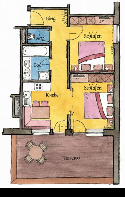 Apartment with Terrace