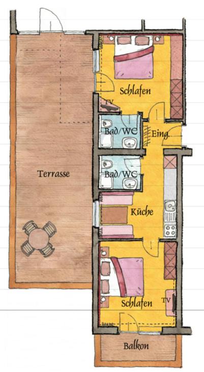 Apartment with Terrace