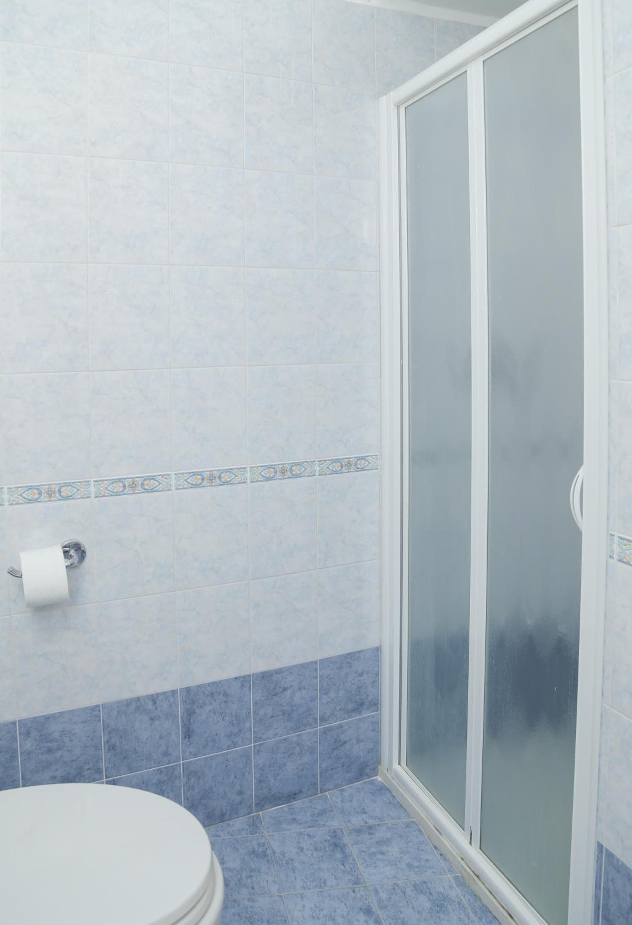 Relax in this refreshing, clean space just for you.