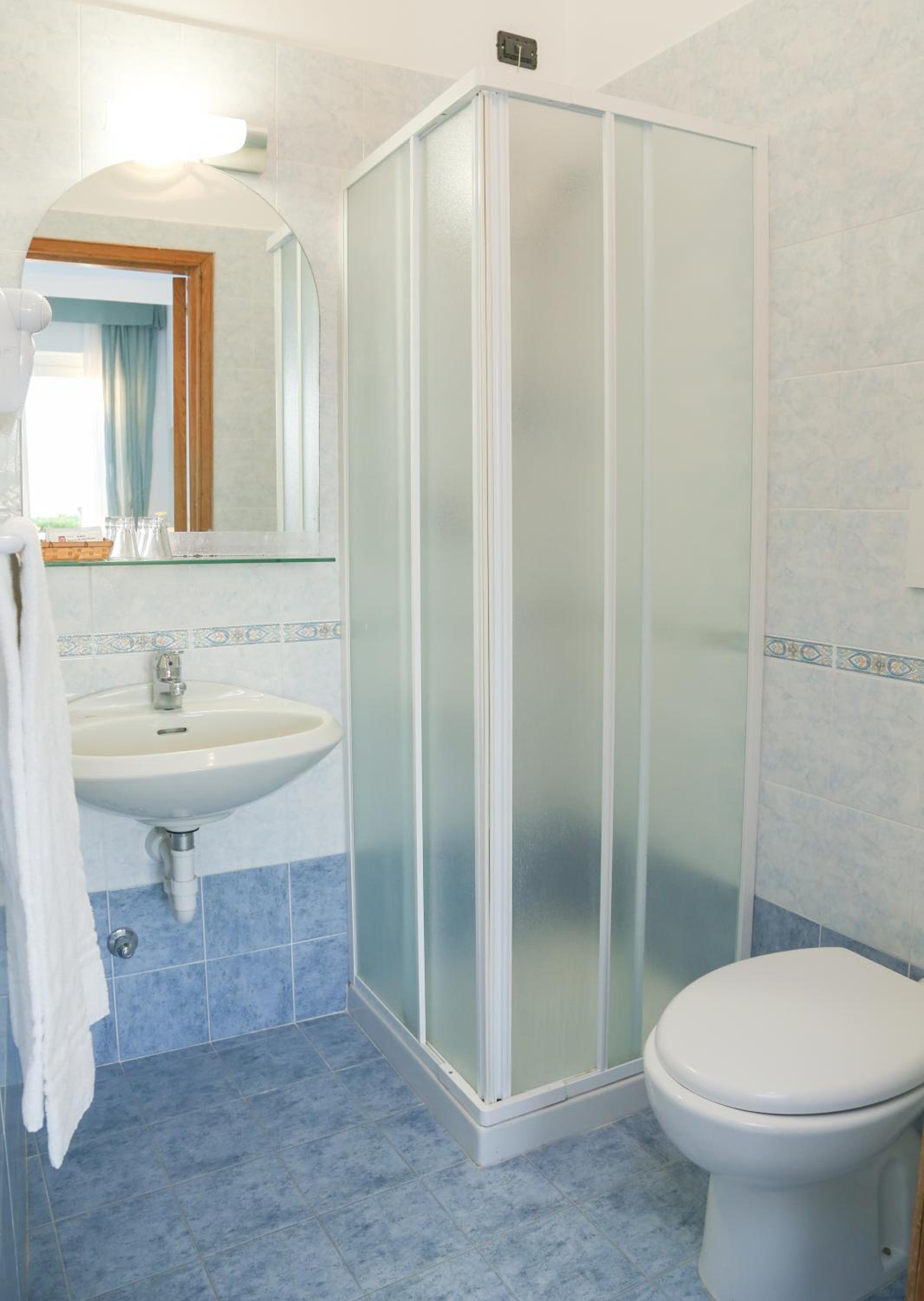 Refresh in a stylish, modern bathroom retreat.