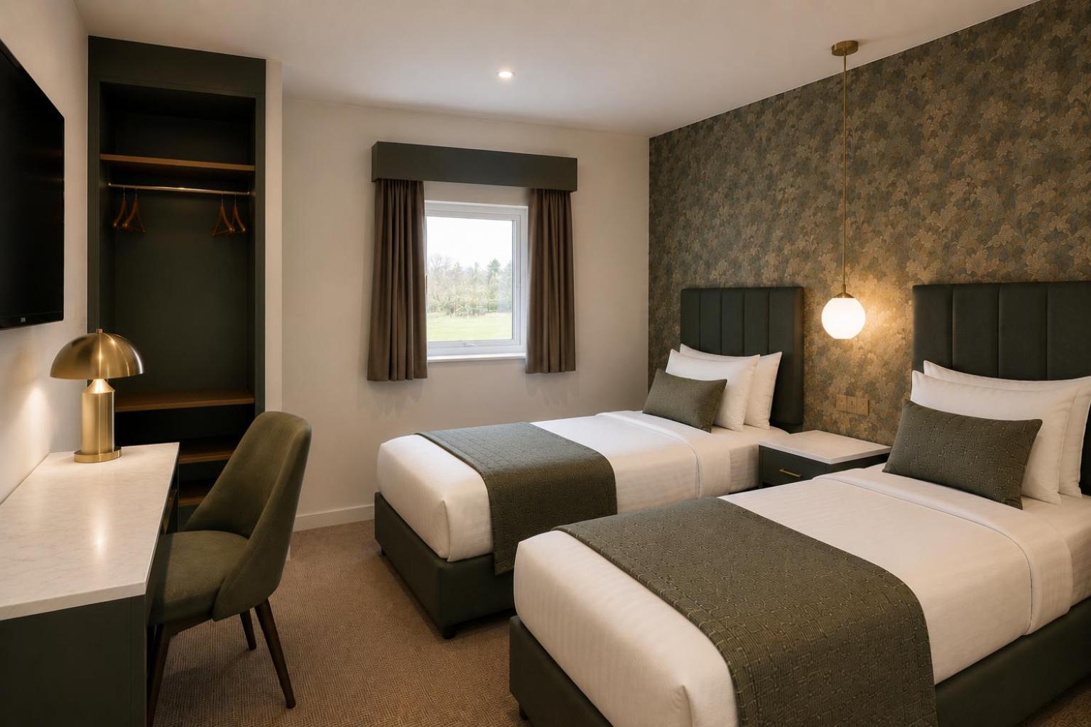 Standard Twin Room with Garden View
