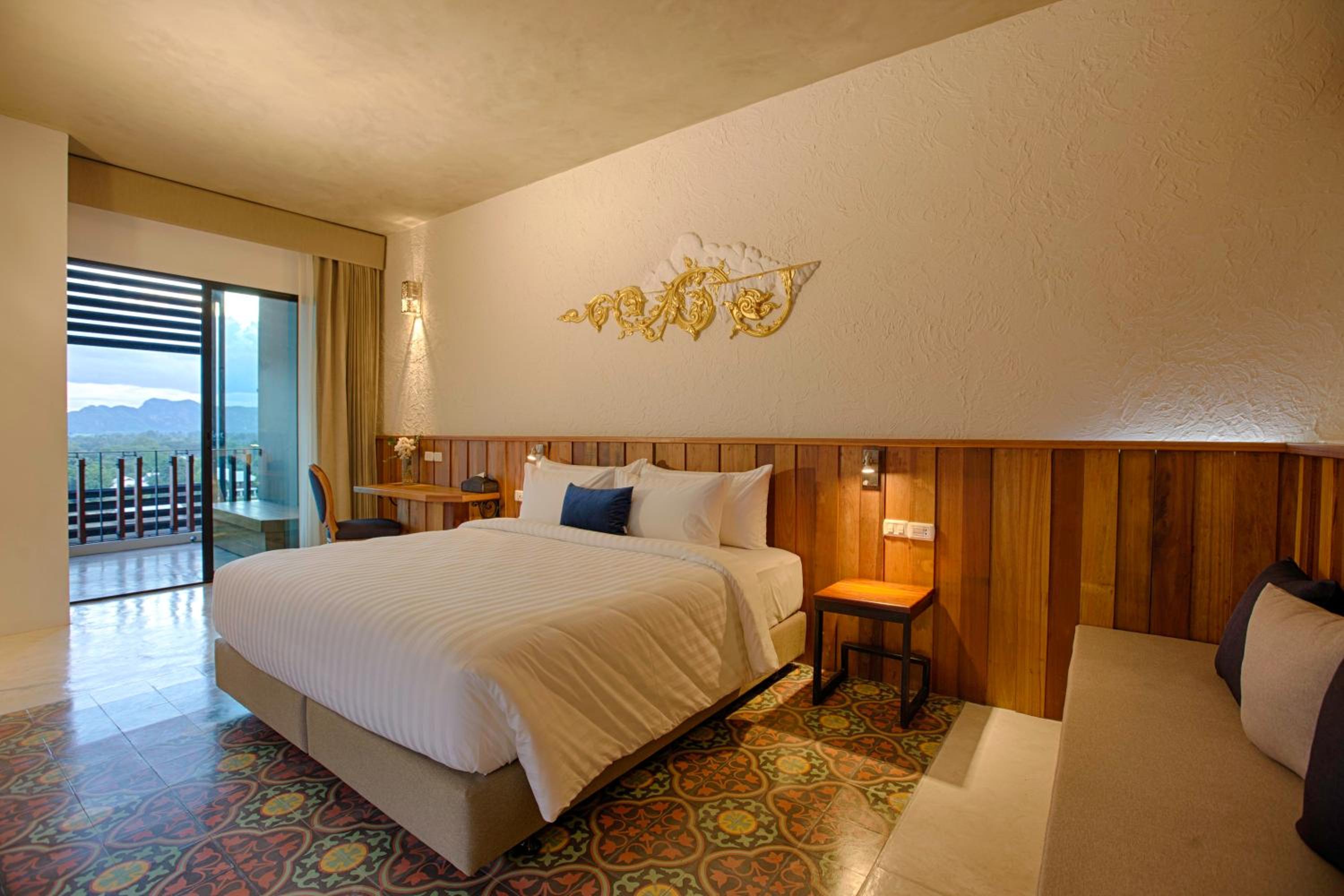 Quarto Duplo ou Twin Deluxe com Vista para o Rio