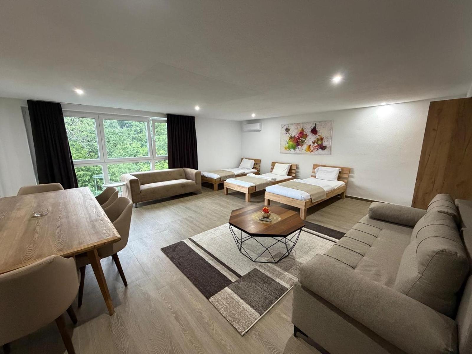 Family Room with Shared Bathroom