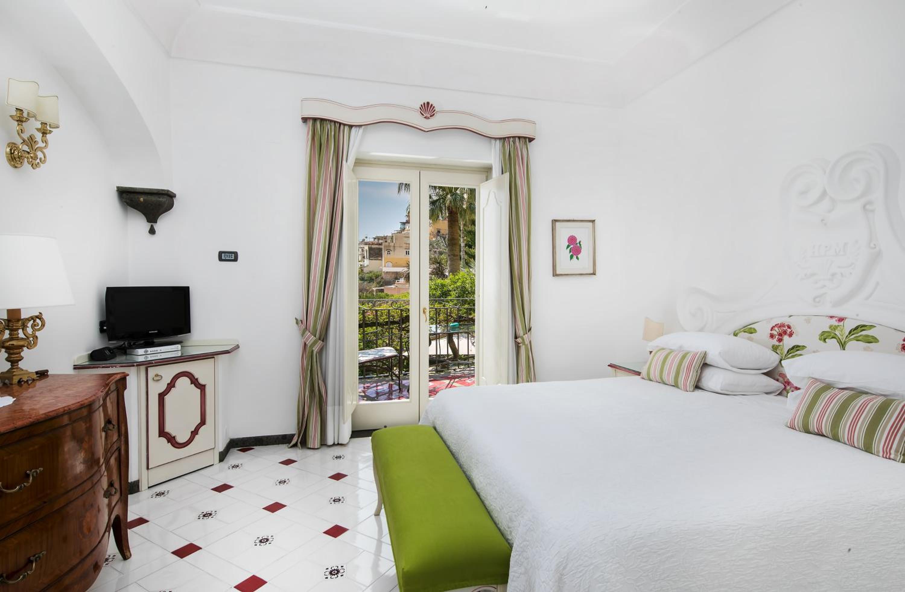 Chambre Double ou Lits Jumeaux Supérieure avec Vue Partielle sur la Mer