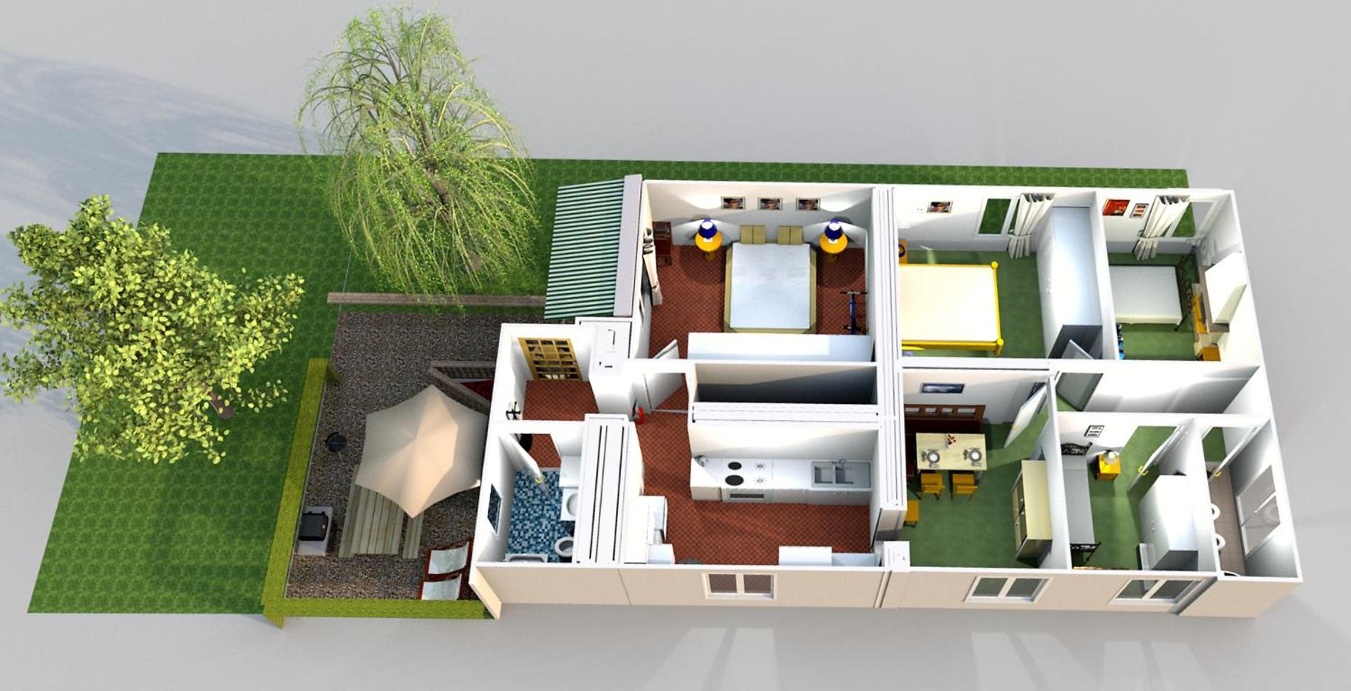 Four-Bedroom House photo 3