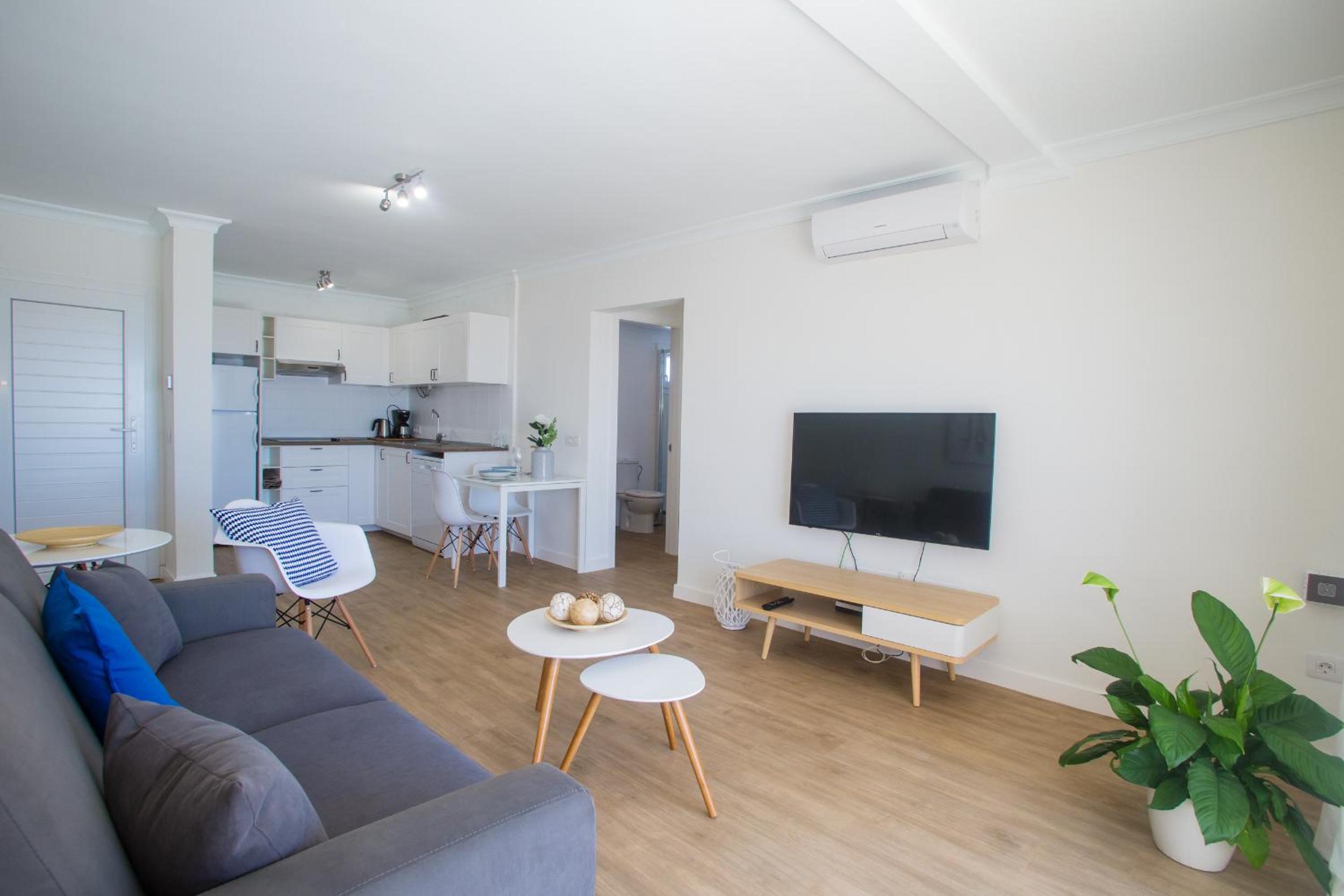 Apartamento con vista al mar