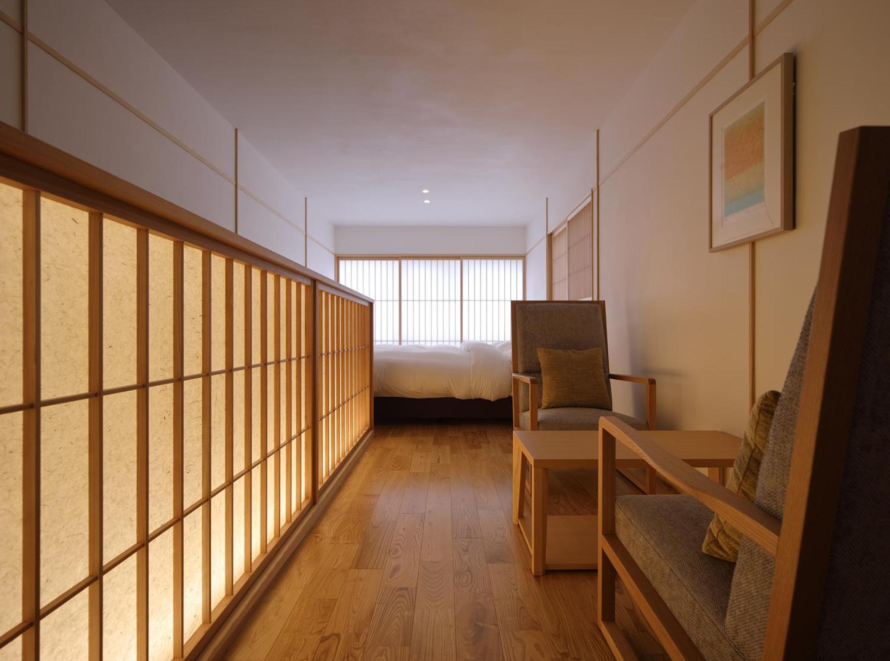 Room with Tatami Area and Private Hot Spring Bath - Maisonette Villa (Worikara) photo 3
