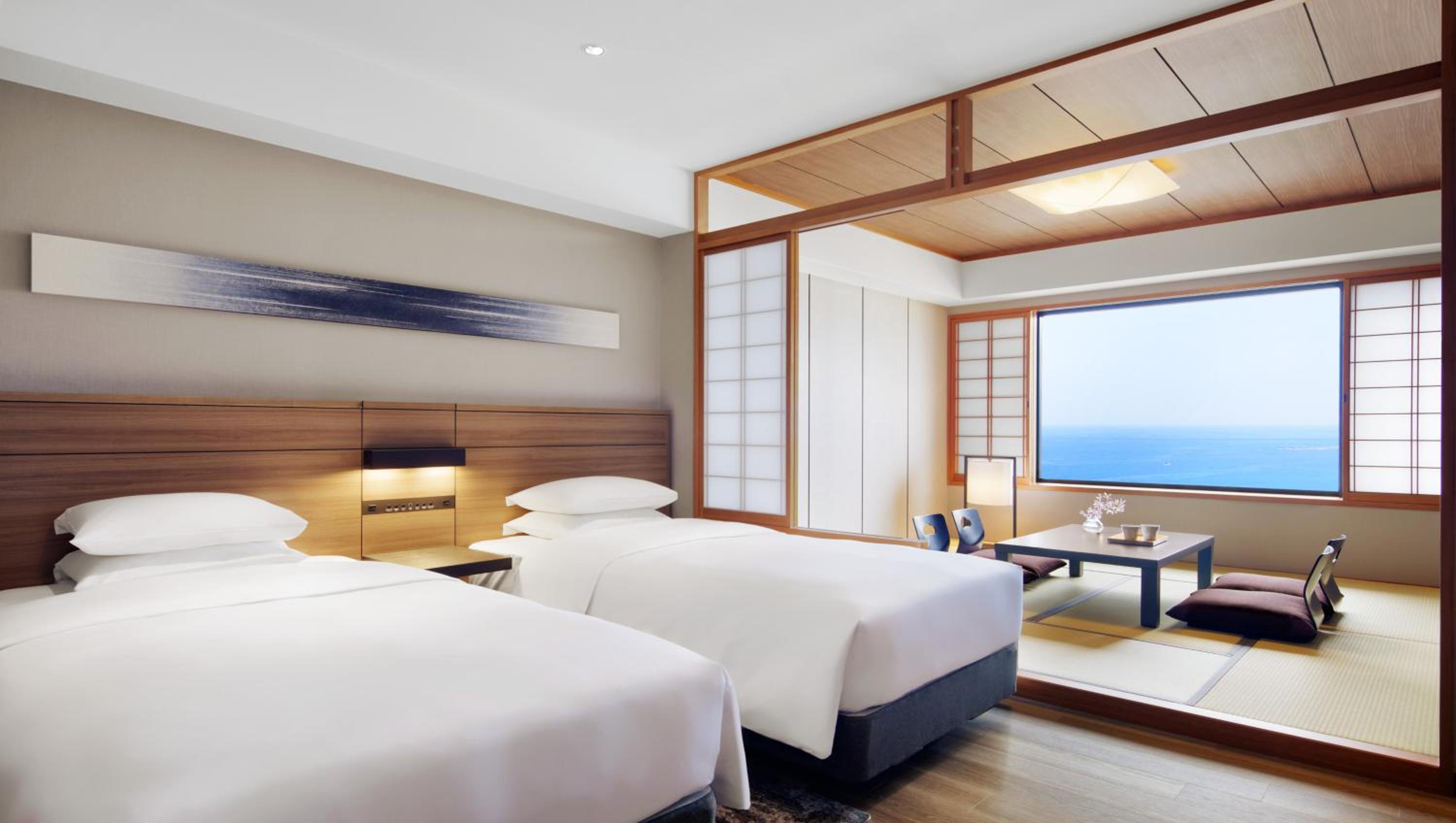 Twin Room with Tatami Area and Ocean View - Photo 1