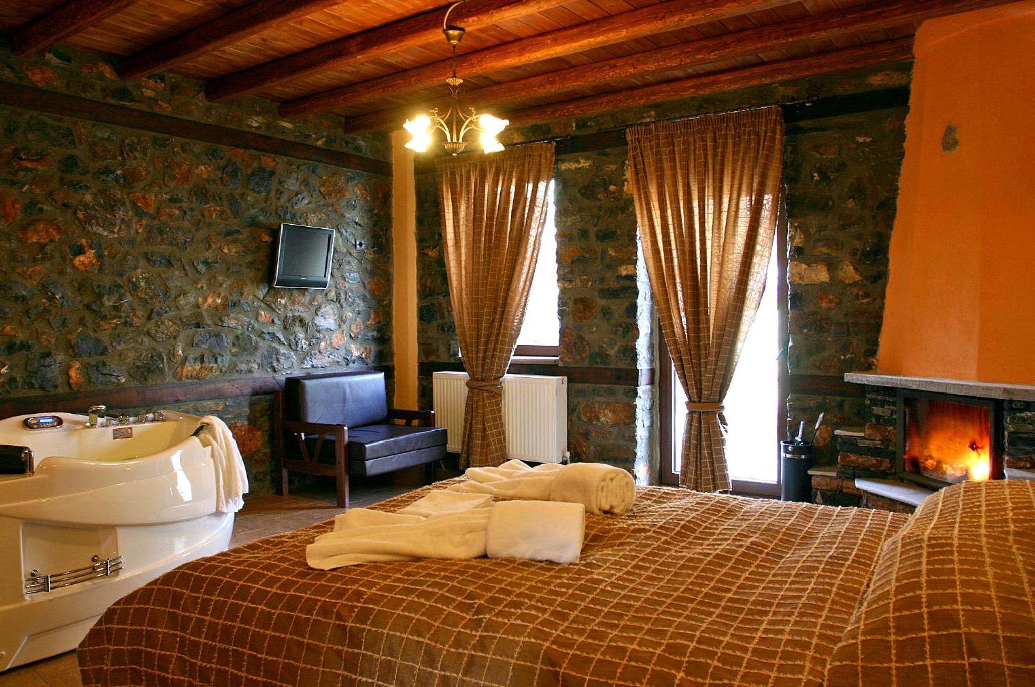 Suite with Spa Bath and Fireplace photo 1