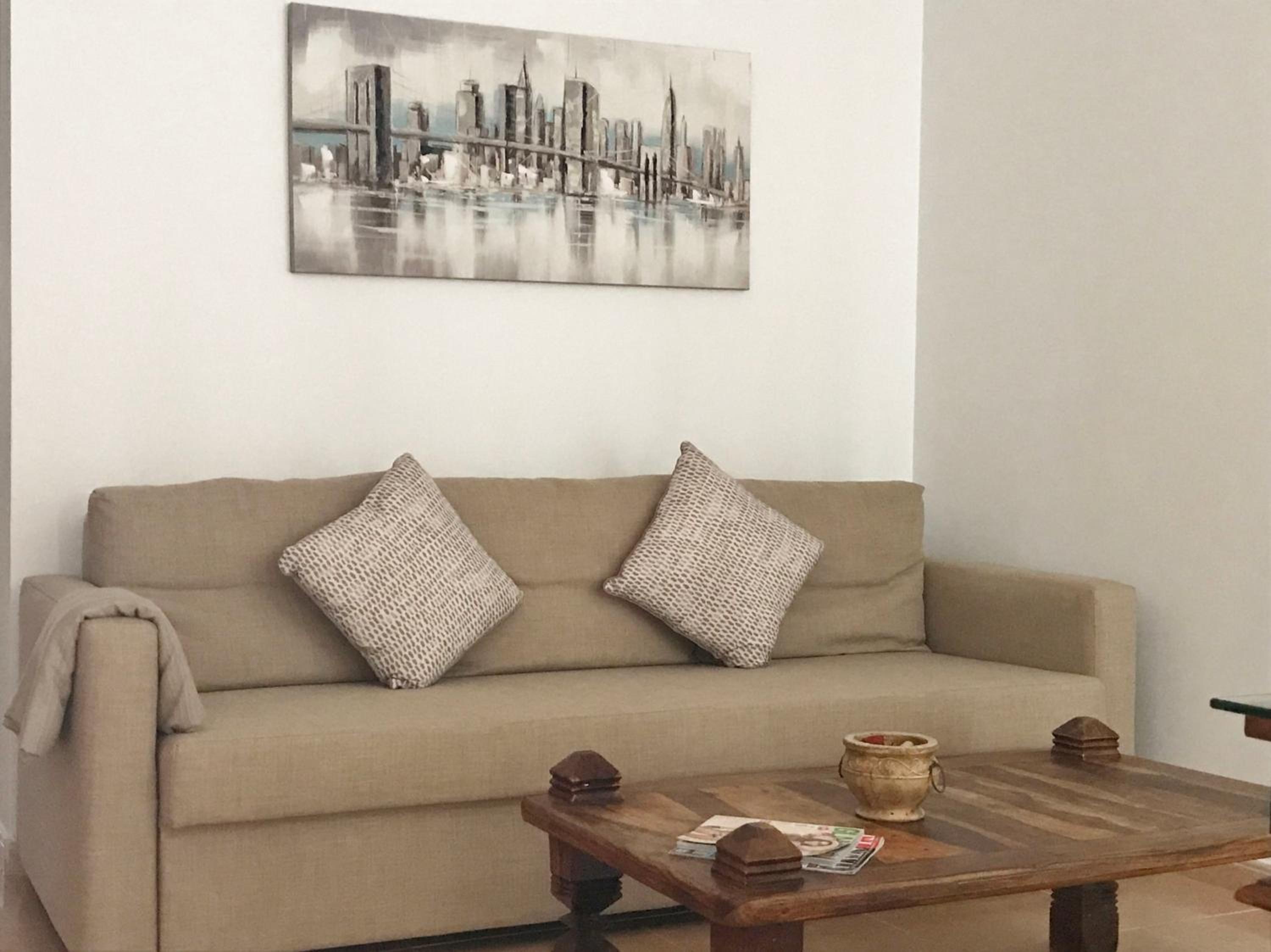 Apartamento con vista a la piscina
