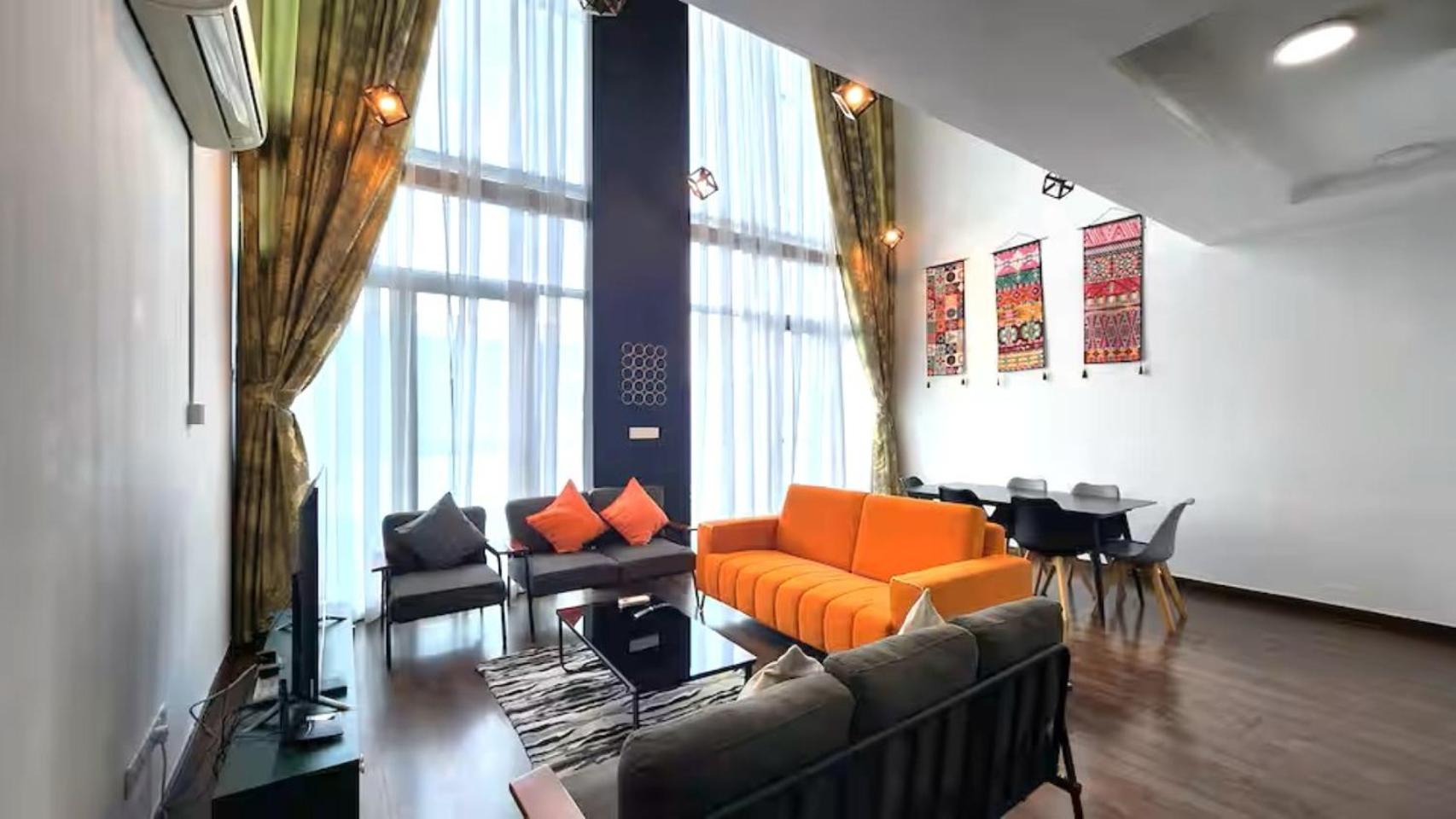 Three-Bedroom Loft Apartment