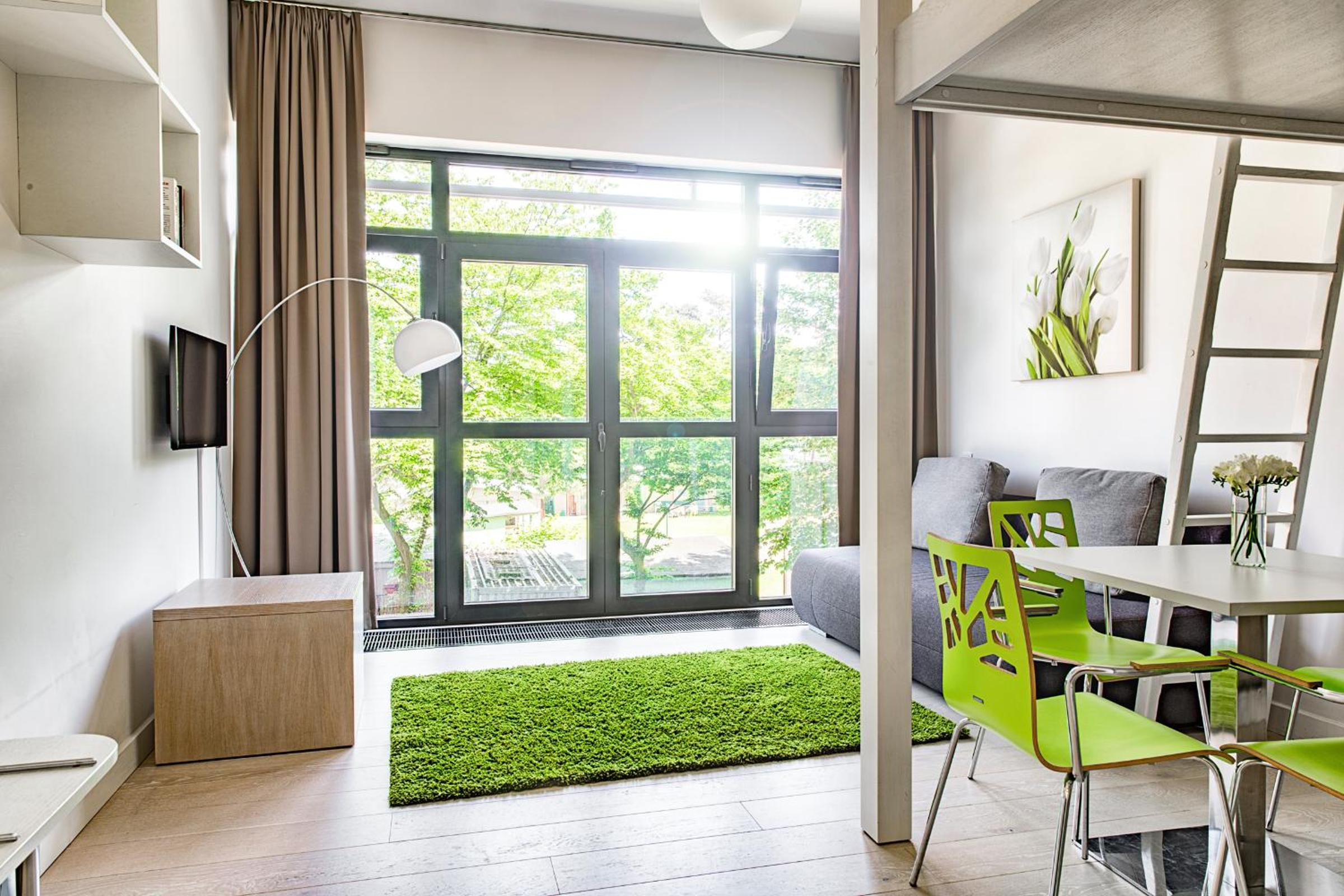 Studio Apartment with Mezzanine