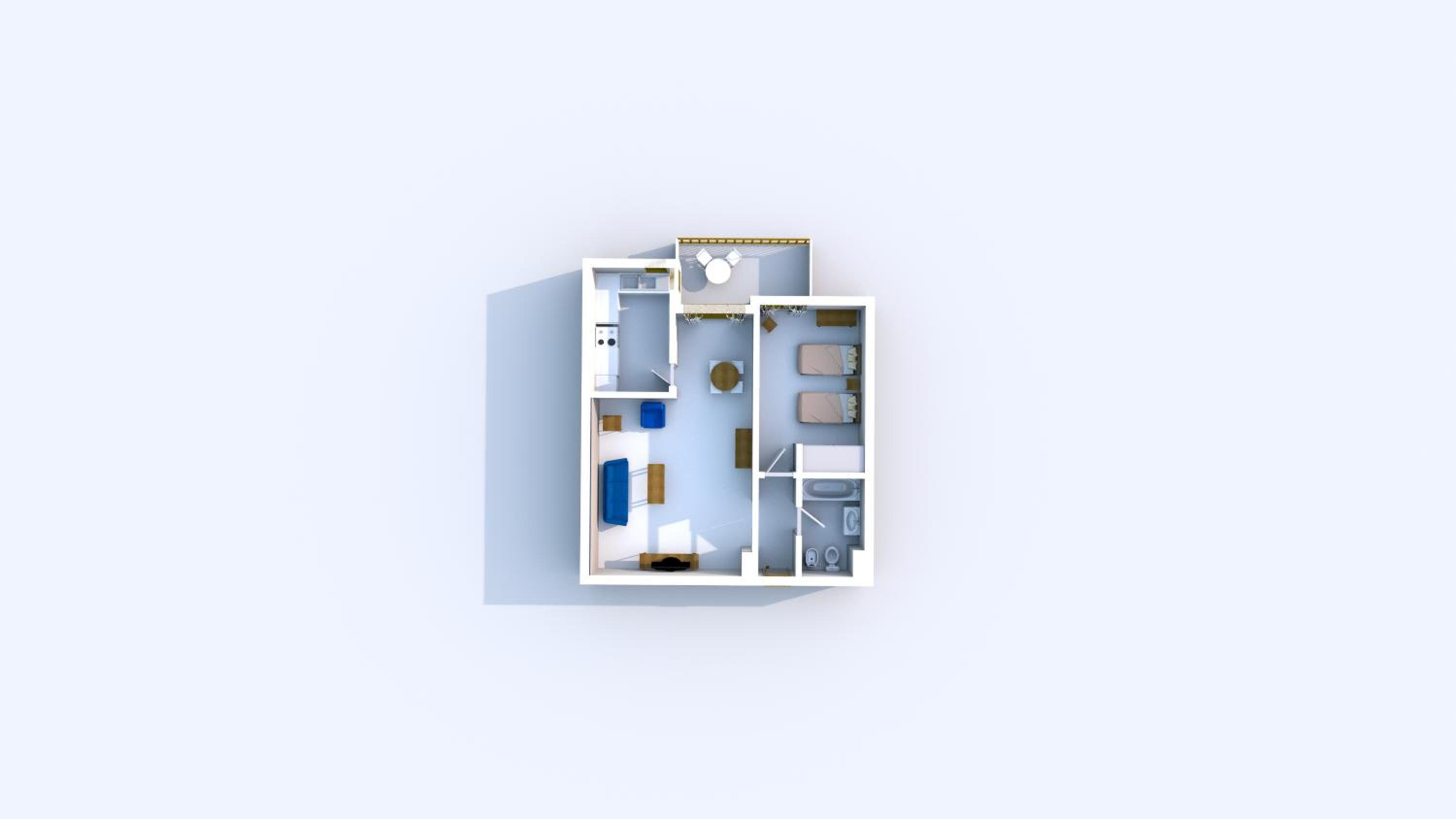 One-Bedroom Apartment (3 Adults) photo 2
