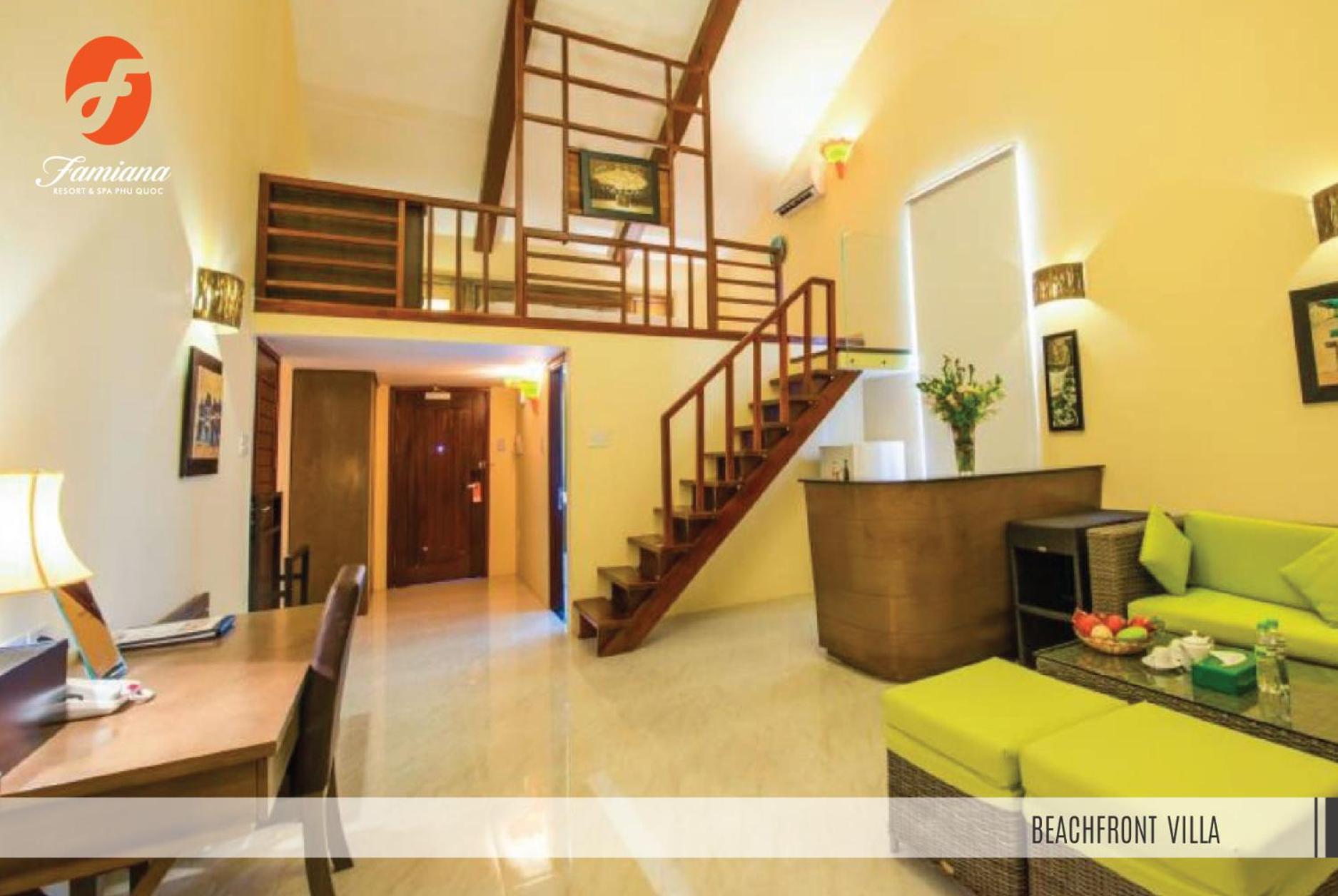 Beachfront Villa - Daily Mini-bar Included