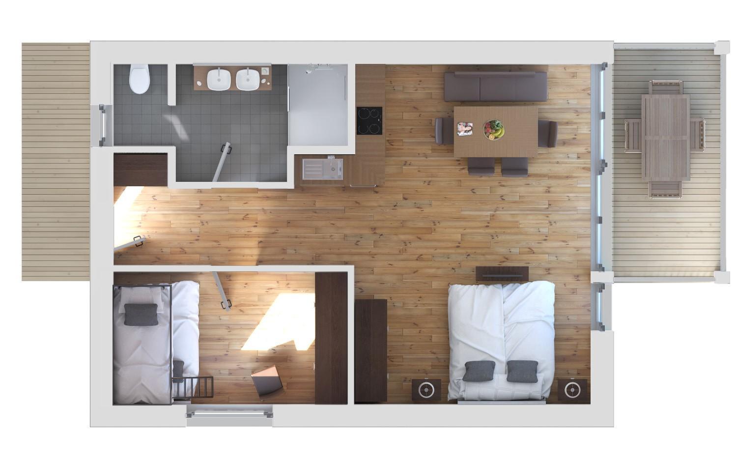Apartment with Lake View photo 2