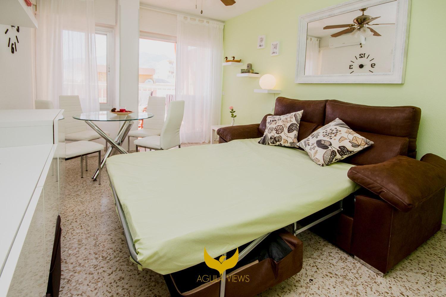 Apartamento con Balcón