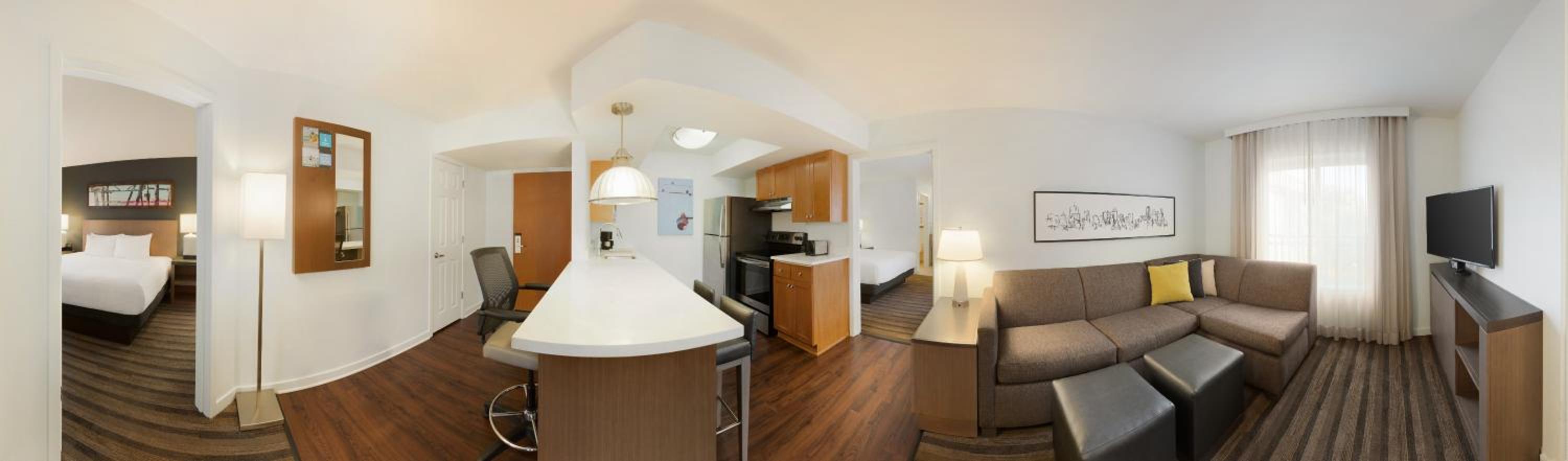 Two-Bedroom Suite with Roll-In Shower - Disability Access