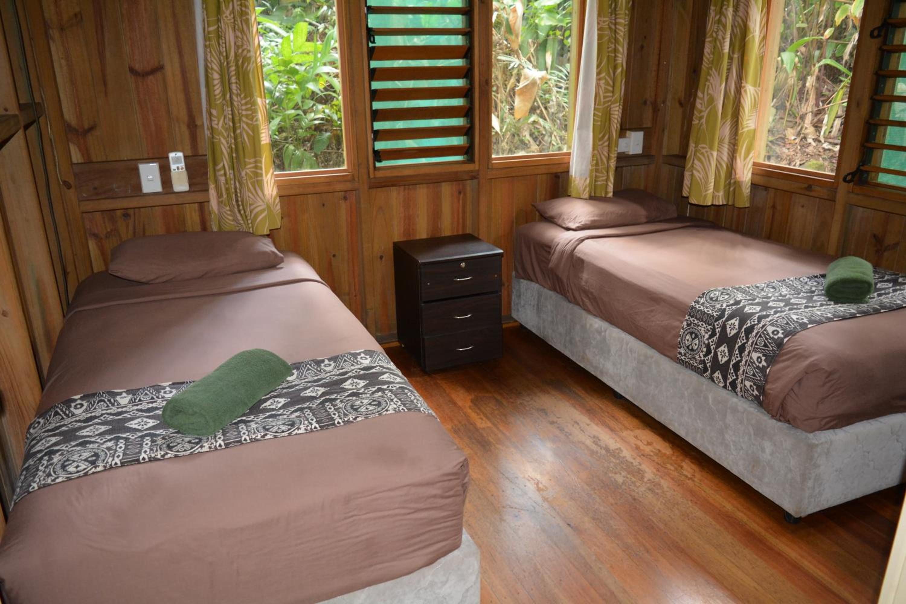 Two-Bedroom Bure with Rainforest View and Air-Conditioning
